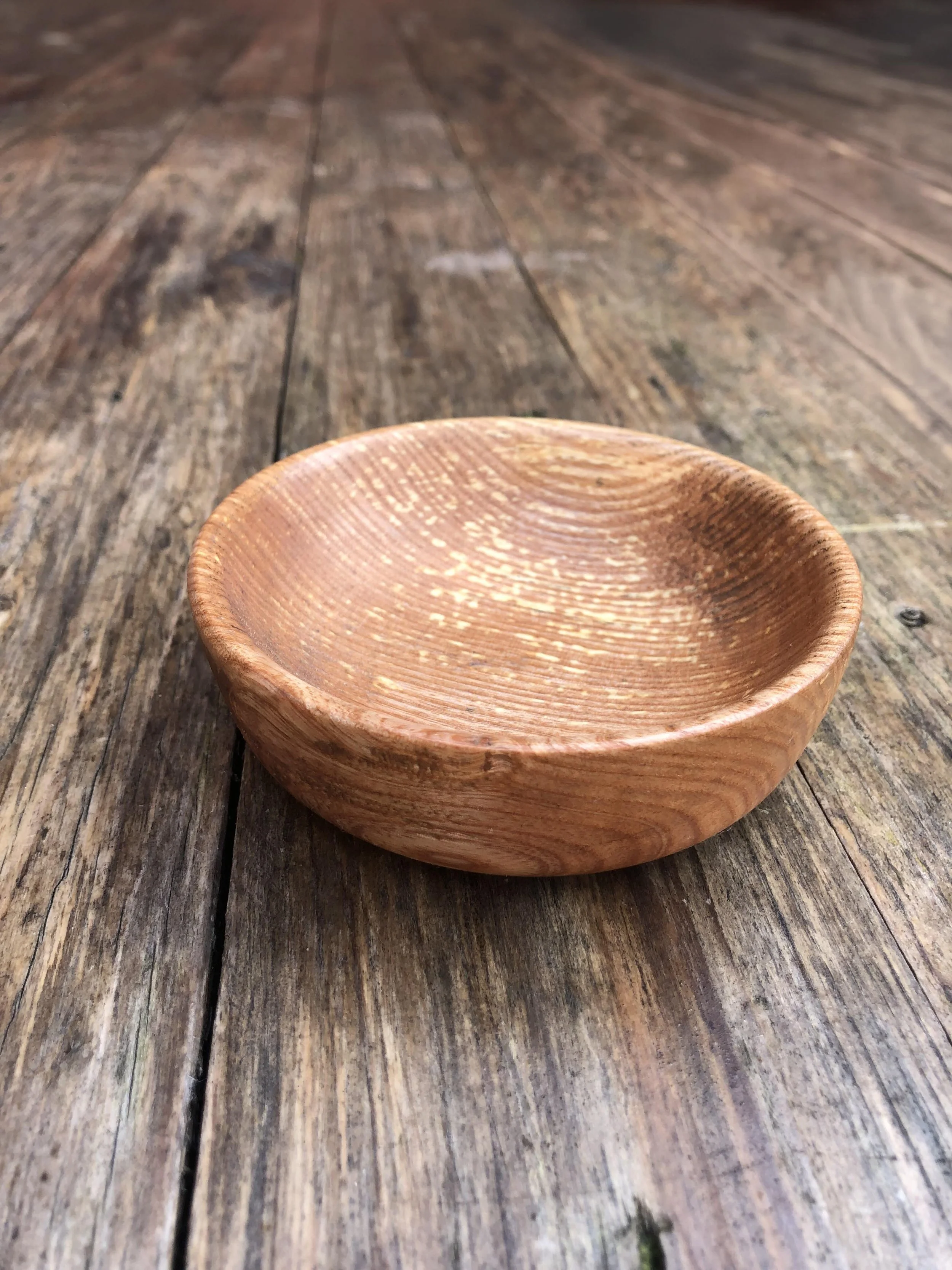 Spalted Ash Dipping Bowl - 4' x 2'