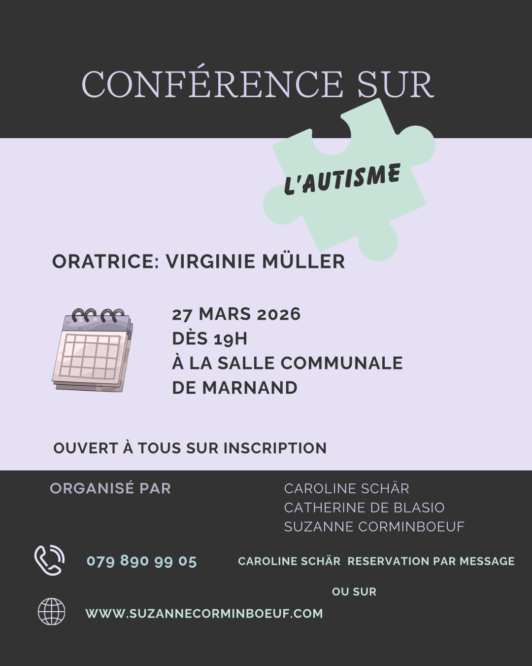 Conférence sur l’autisme