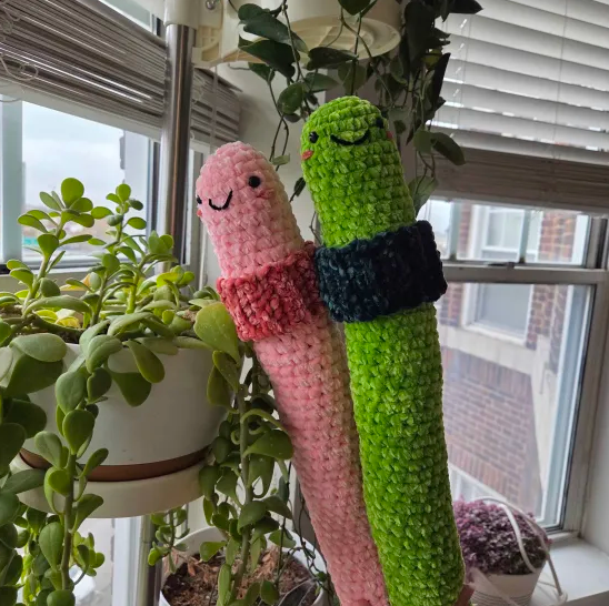 Jumbo Worm Plush