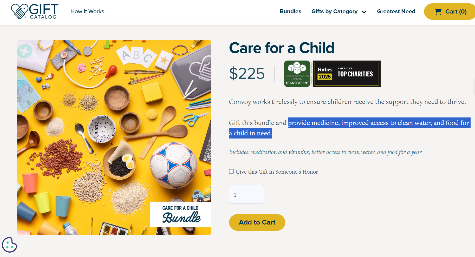 Gift Catalog Giving: Turning Program Needs Into Selectable Items