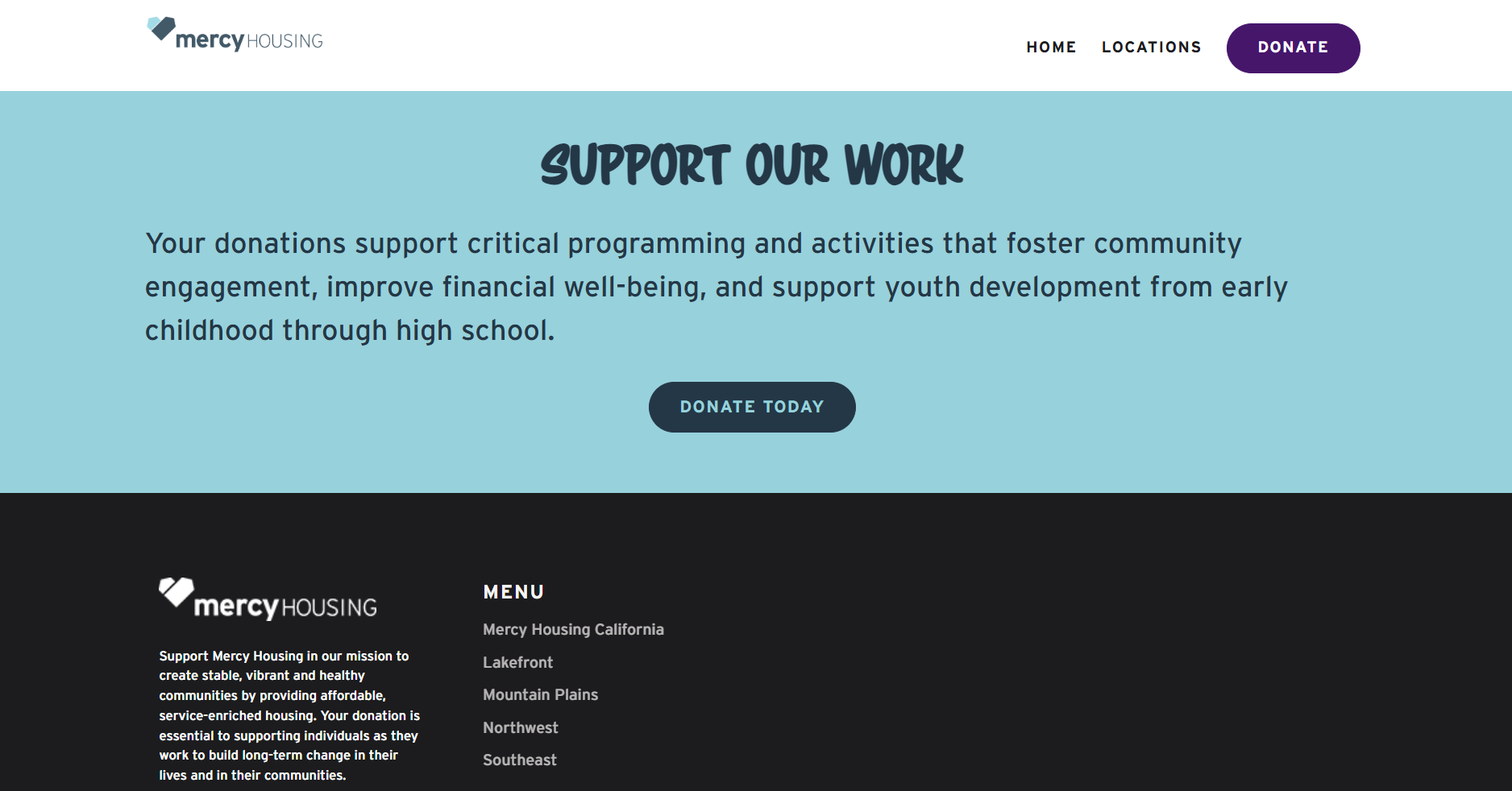 When the Case for the Work Comes Before the Donation Ask