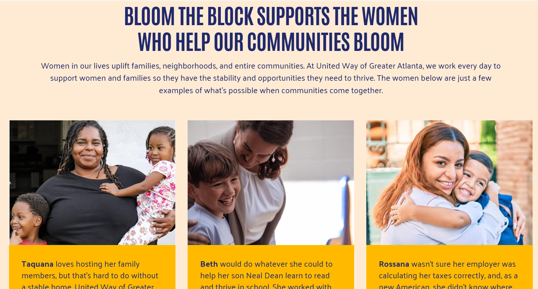 United Way Greater Atlanta_Mothers Day Campaign_Bloom the Block_Website Screenshot 3.png