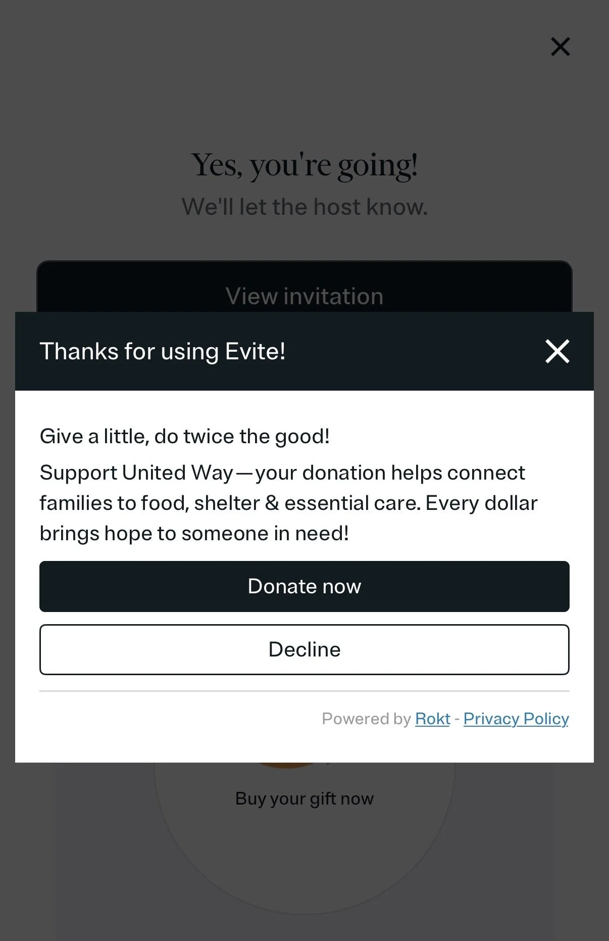 When Fundraising is Inserted Into the Experience