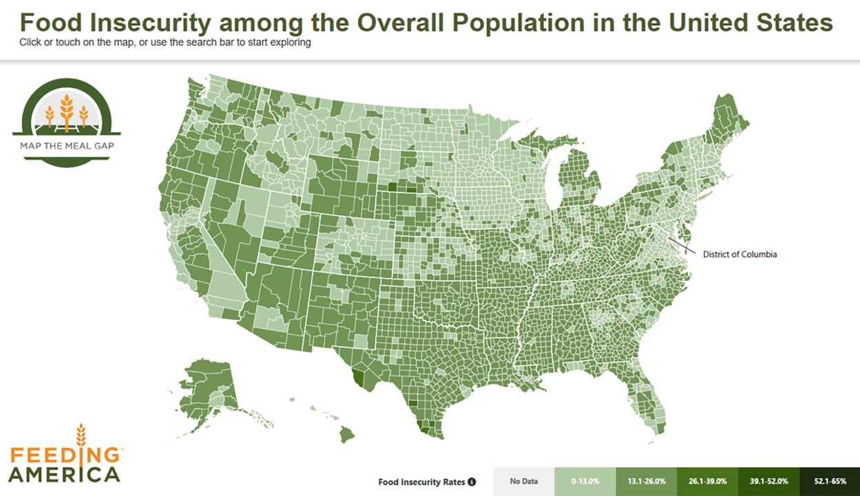 Feeding America_Map the Meal Gap