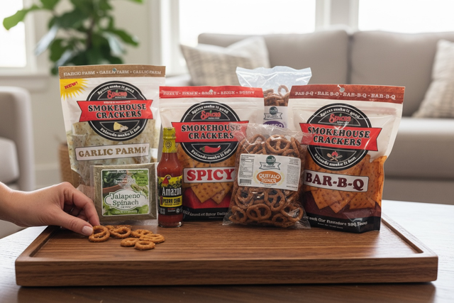 Smokehouse Crackers Snackscape Adventure