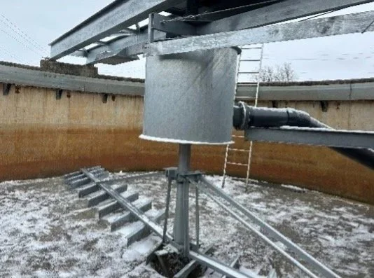 Clarifiers - Bridge Supported | Segmented Plow Flights