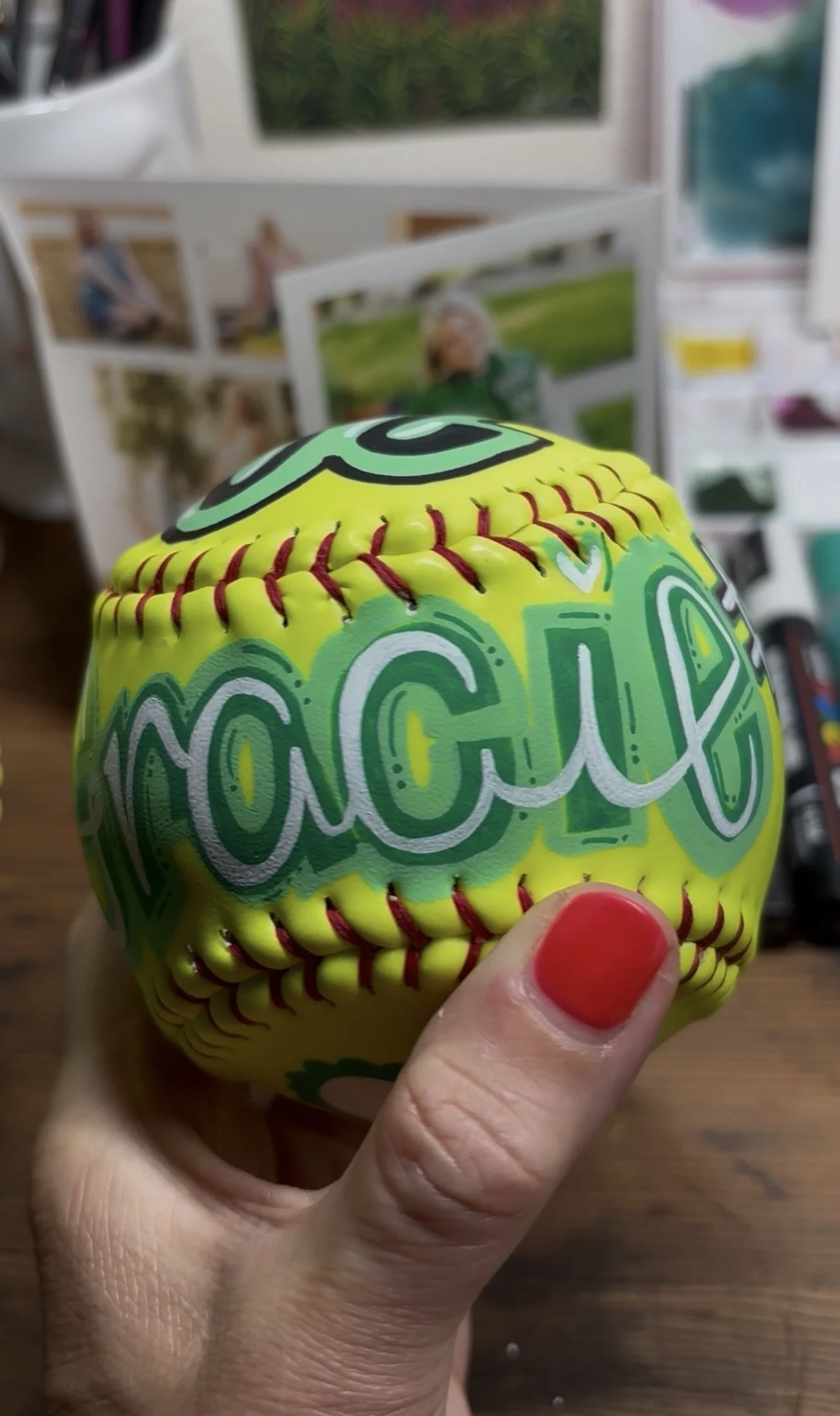 Custom, Hand-Painted Baseballs & Softballs