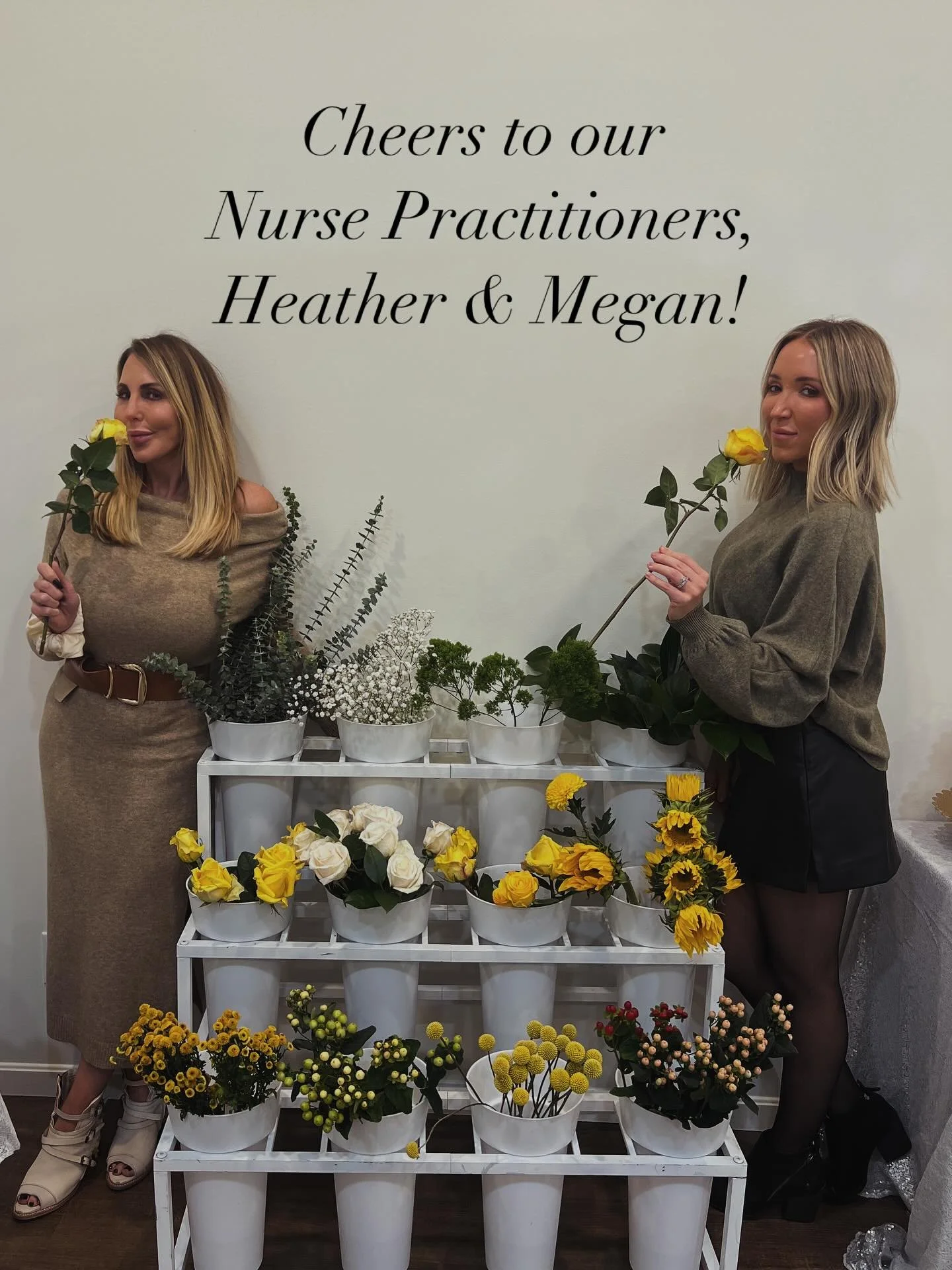 As Nurse Practitioner week comes to close, we want to celebrate Heather &amp; Megan! We pride ourselves in being a Nurse Practitioner owned business with Heather bringing over 10 years of experience in Aesthetics. Both Heather &amp; Megan are CANS Ce