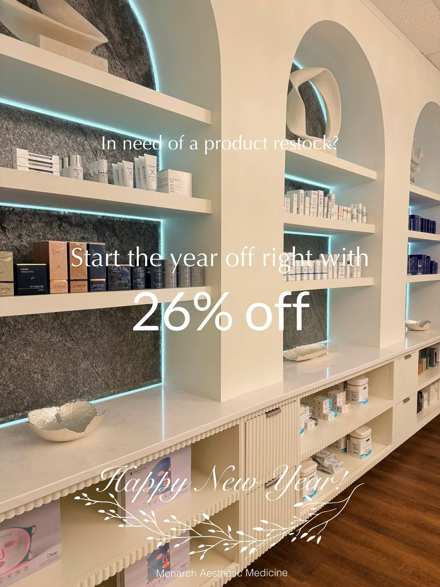 New year, new glow ✨
Celebrate with 26% OFF at Monarch Aesthetic Medicine and start the year feeling confident and refreshed.

#MonarchAestheticMedicine #ColumbusOhio #ColumbusMedSpa #OhioMedSpa #NewYearGlow MedSpaLife