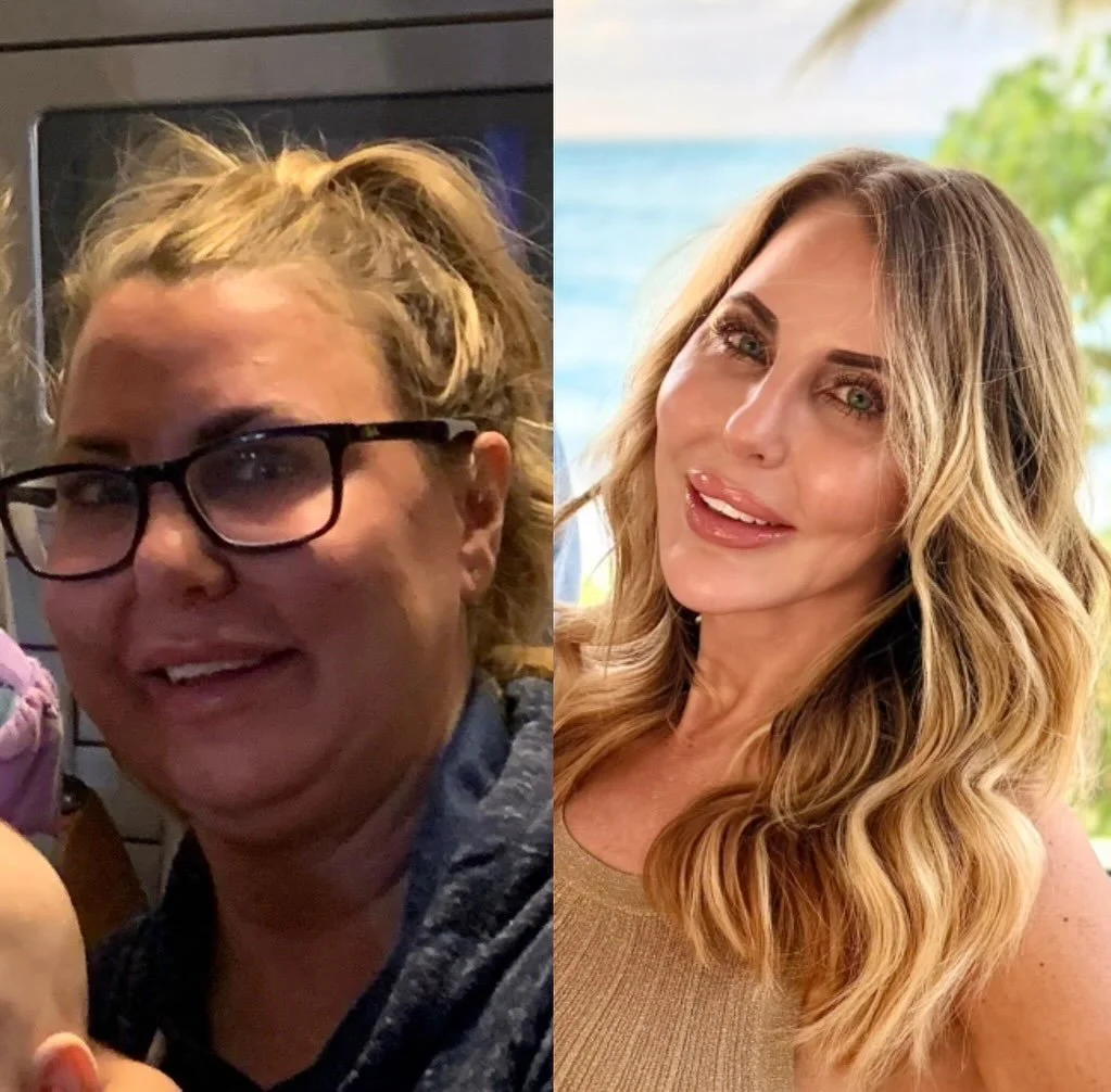 There&rsquo;s nothing I love more than posting these #transformation pics! #😂 #ihavenowords #loveyourself ladies! #nevergiveup remember where you started, the sky is the limit!