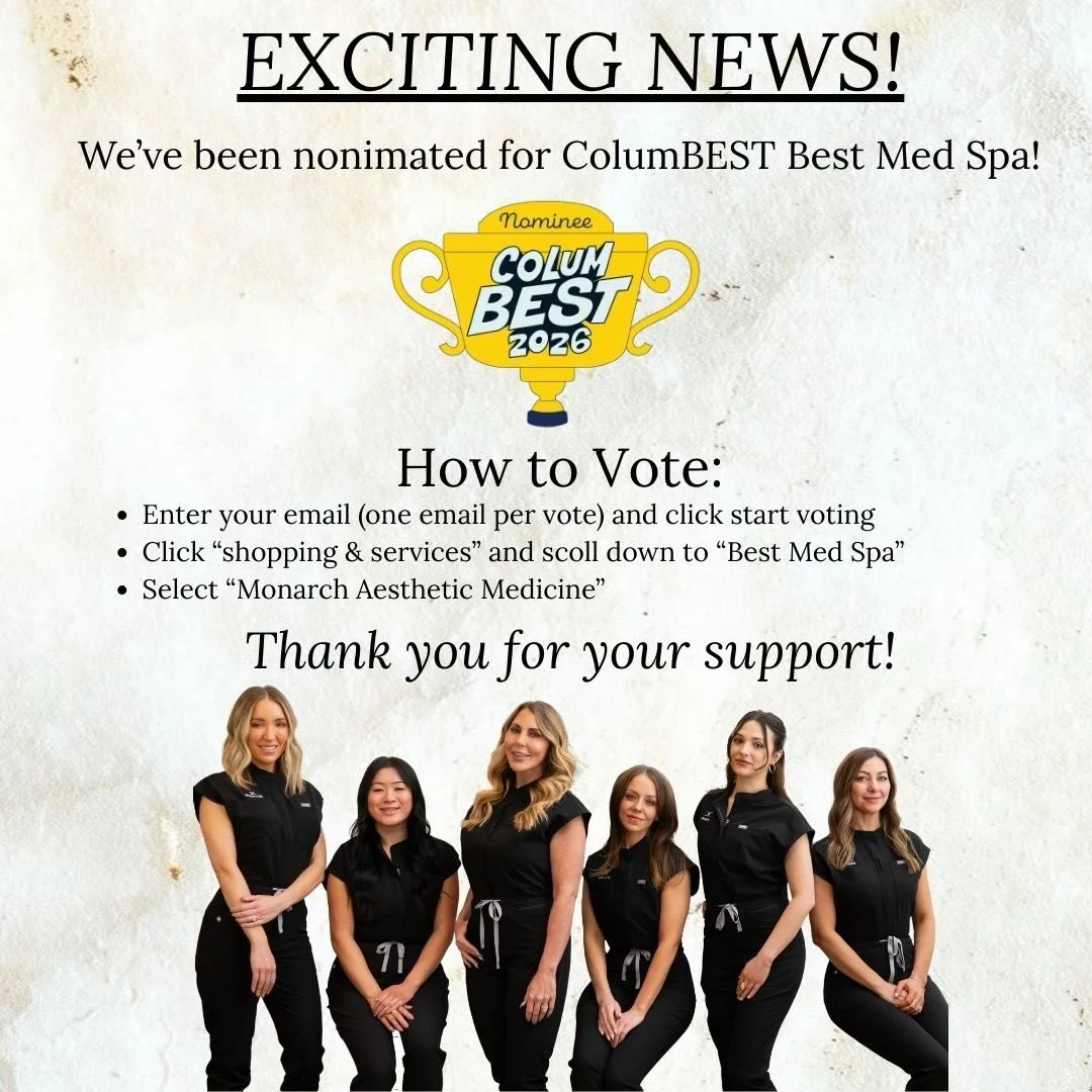 𝑾𝒆 𝒂𝒓𝒆 𝒔𝒐 𝒉𝒐𝒏𝒐𝒓𝒆𝒅 𝒕𝒐 𝒃𝒆 𝒏𝒐𝒎𝒊𝒏𝒂𝒕𝒆𝒅 𝒇𝒐𝒓 𝑪𝒐𝒍𝒖𝒎𝑩𝑬𝑺𝑻 𝑩𝒆𝒔𝒕 𝑴𝒆𝒅 𝑺𝒑𝒂 2026! 🤍

Click the link to vote for us! 
https://columbest.614columbus.com/start

𝐀𝐬 𝐲𝐨𝐮𝐫 𝐭𝐫𝐮𝐬𝐭𝐞𝐝 𝐀𝐞𝐬𝐭𝐡𝐞𝐭𝐢𝐜 𝐌𝐞𝐝𝐢?