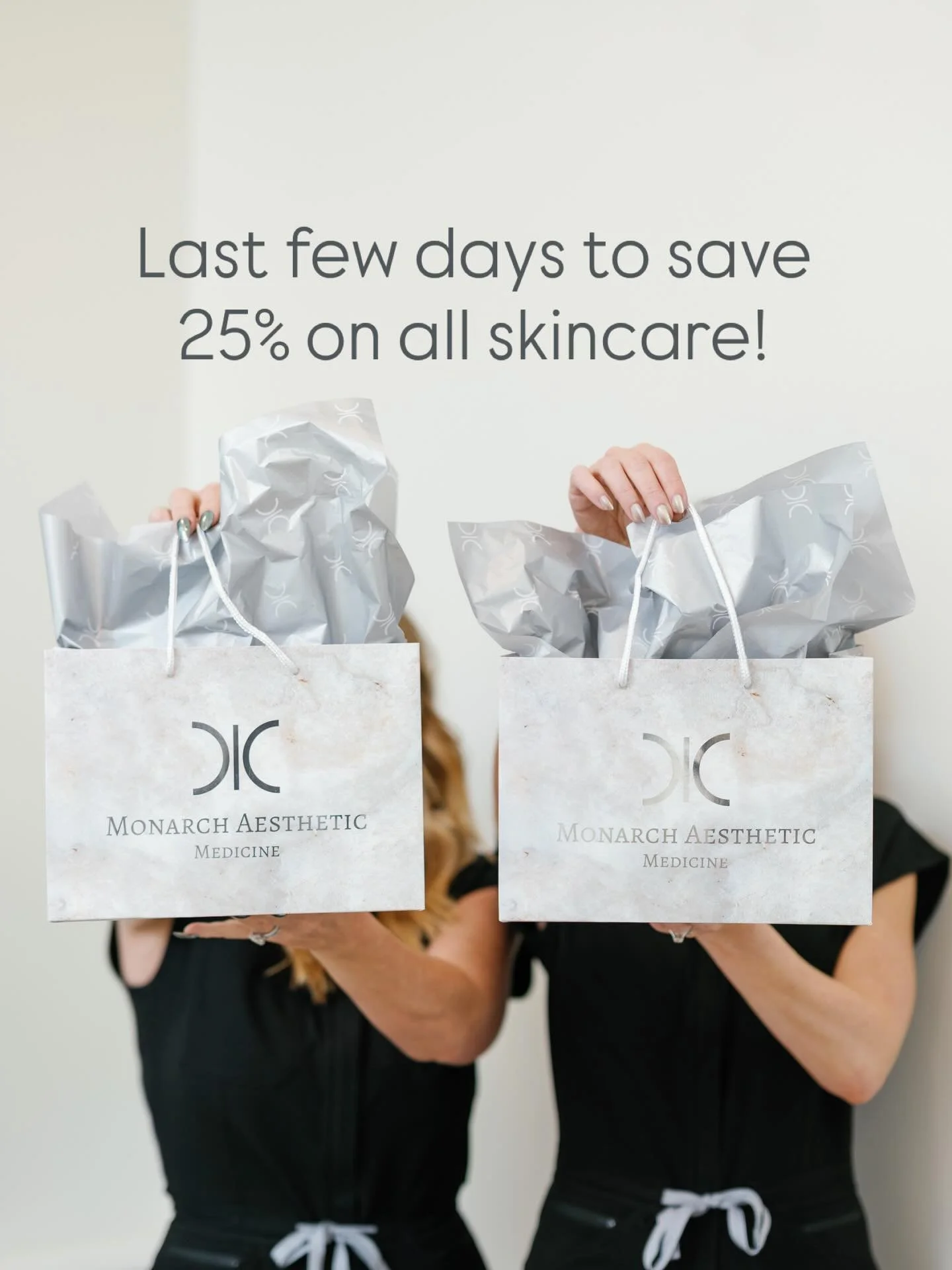 ALL skincare products are 25% off thru 3/31
Stop by to stock up!

☎️ 614-545-2002
💻 info@monarch-aesthetic.com

#medspa #cbusmedspa #skincareroutine