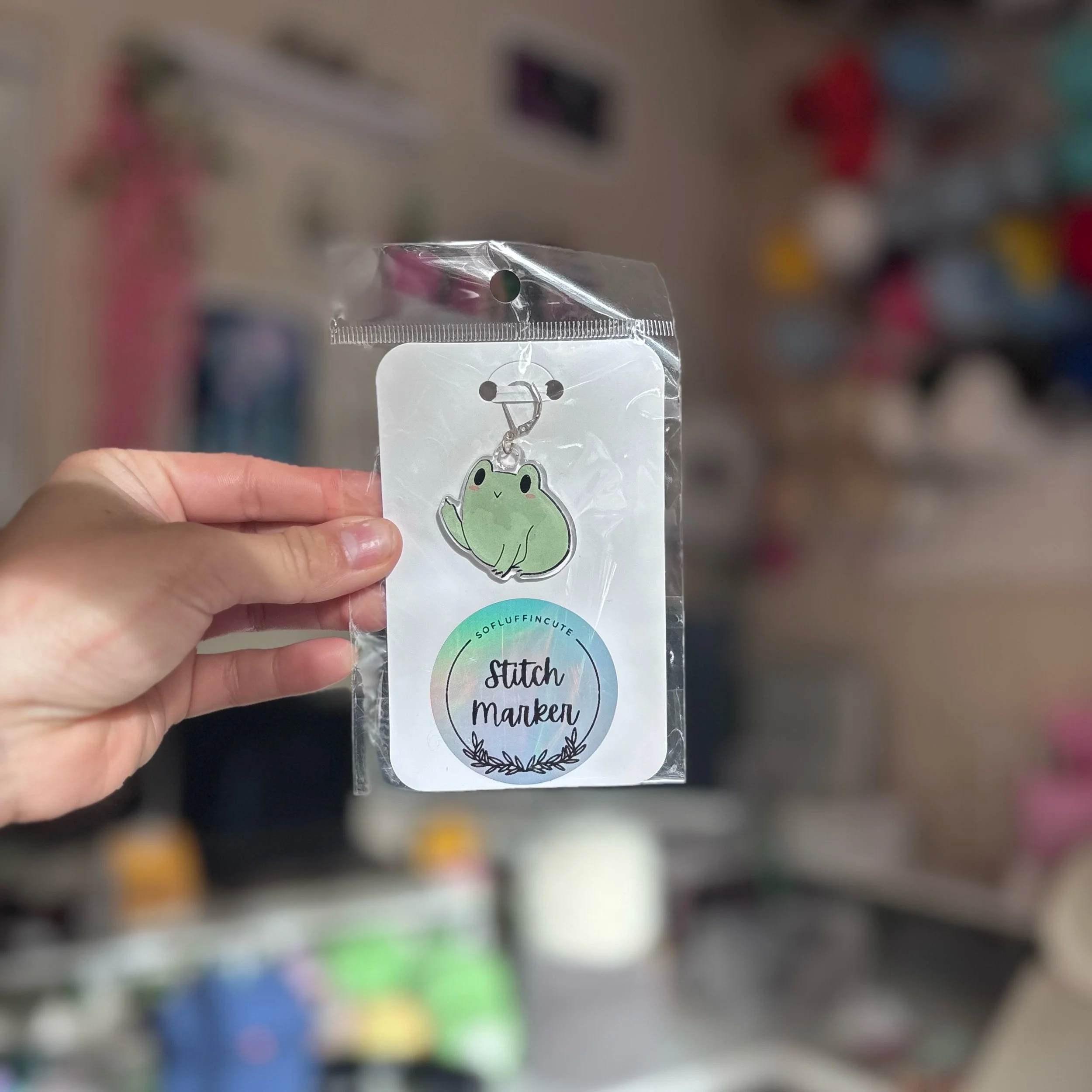 F-You Froggy Stitch Marker