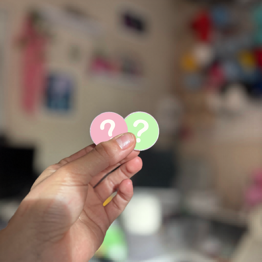 2 Mystery Button Pins
