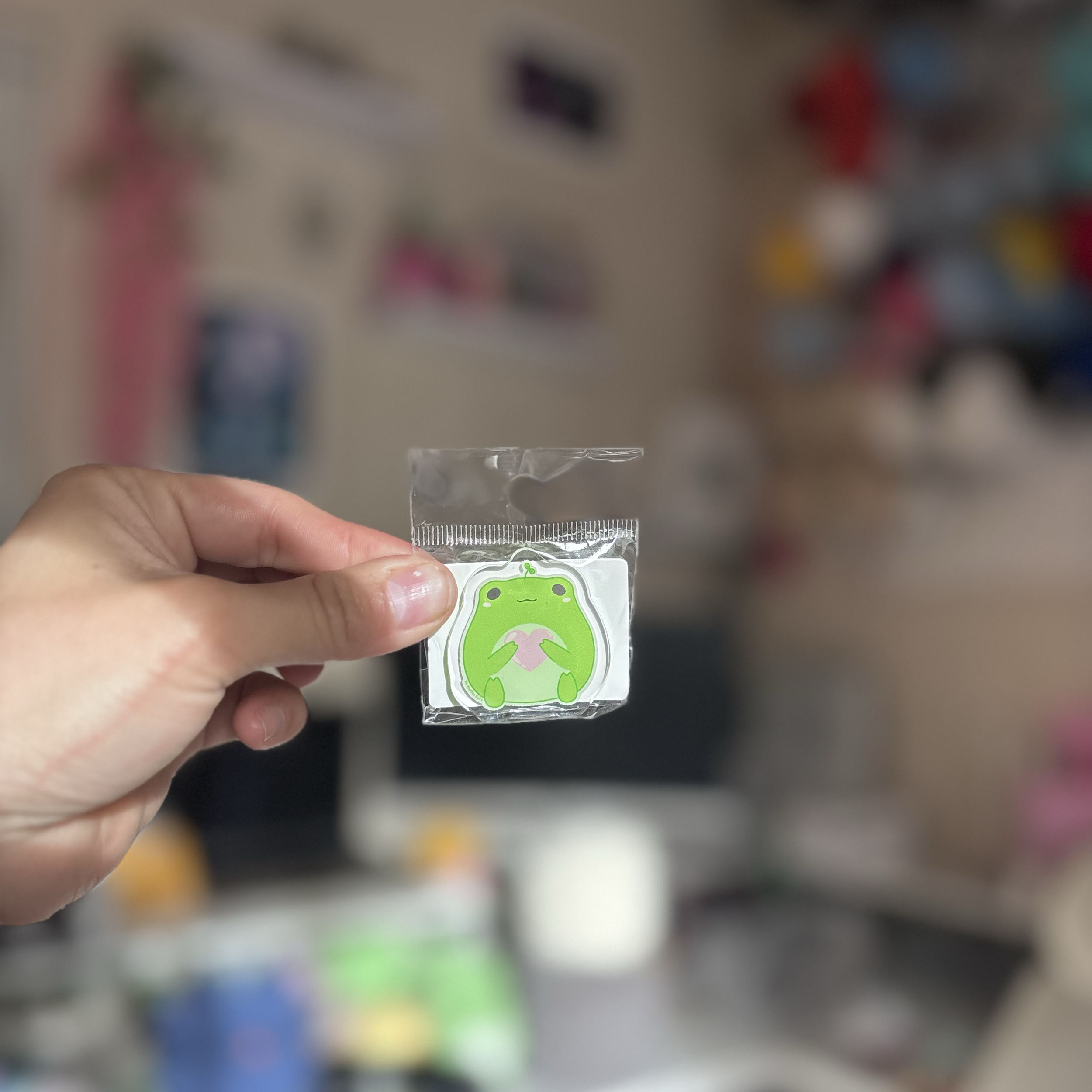 Heart Sprout Acrylic Pin
