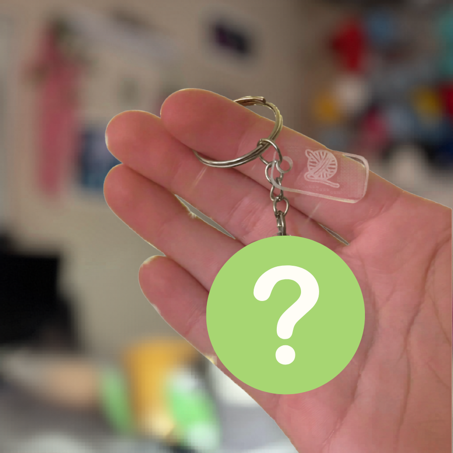 Mystery Acrylic Keychain