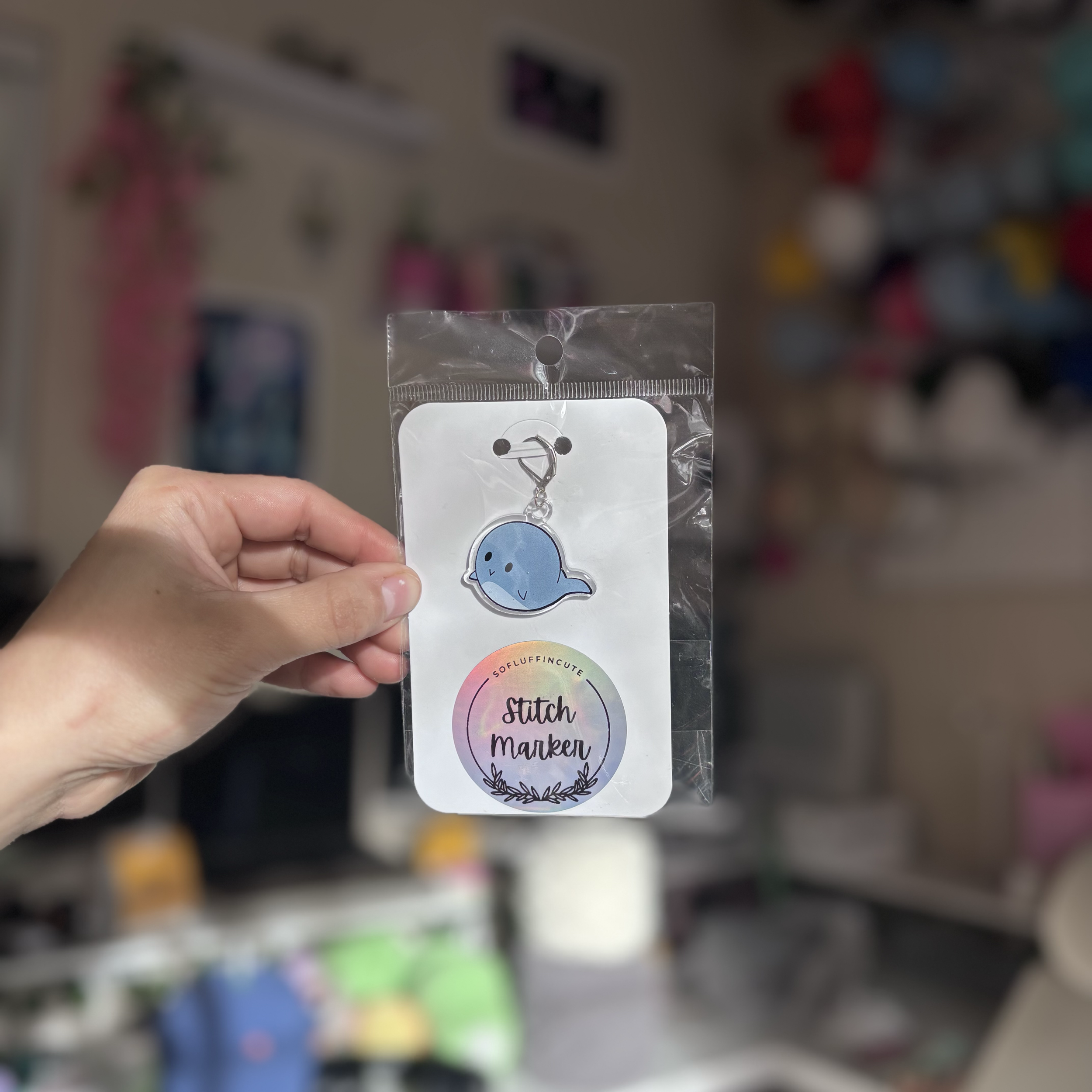 Whale Stitch Marker