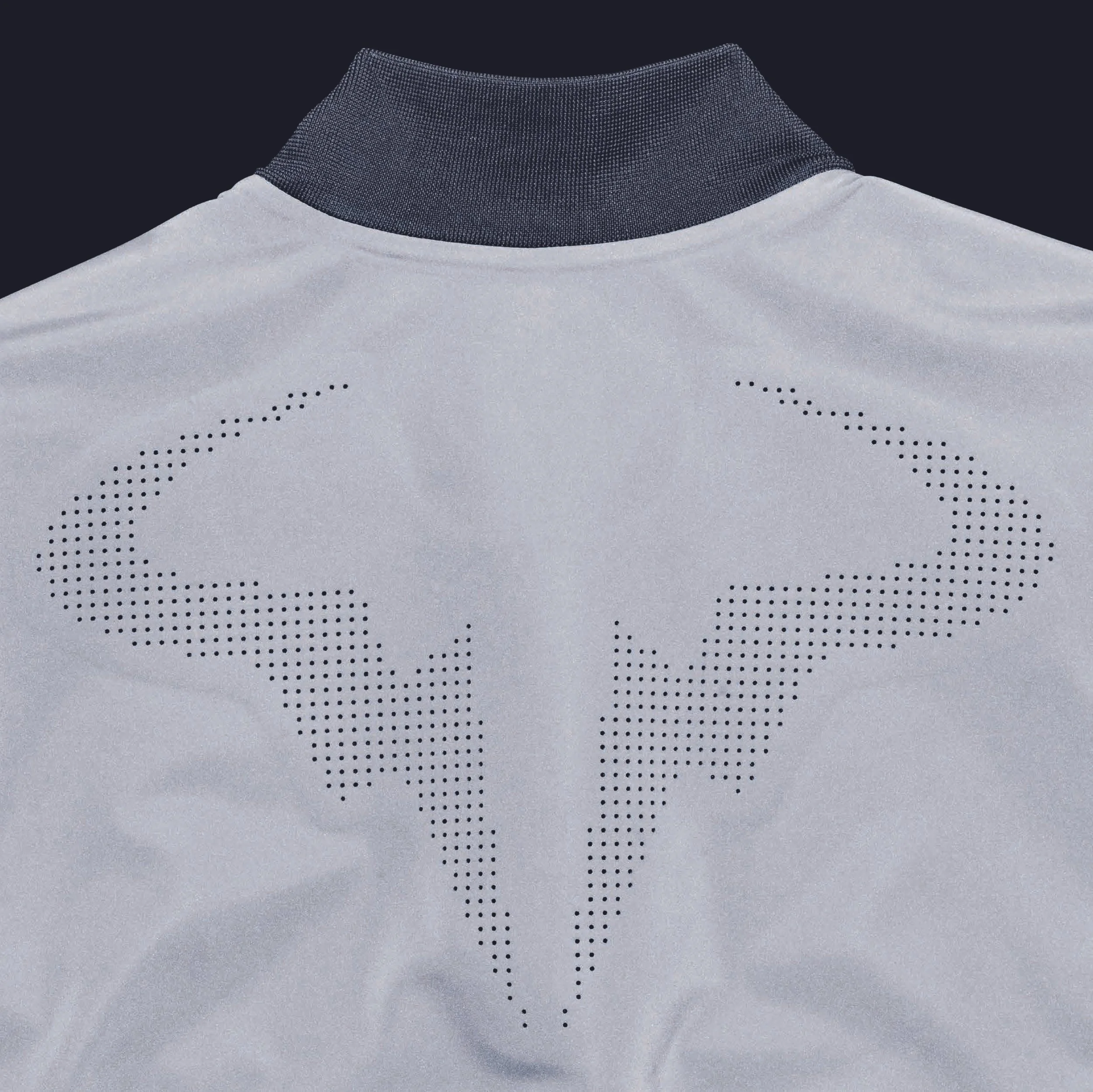 Rafa Nadal Reflective Jacket with Laser Cut Bull Logo, for US OPEN grand slam tournament in New York City