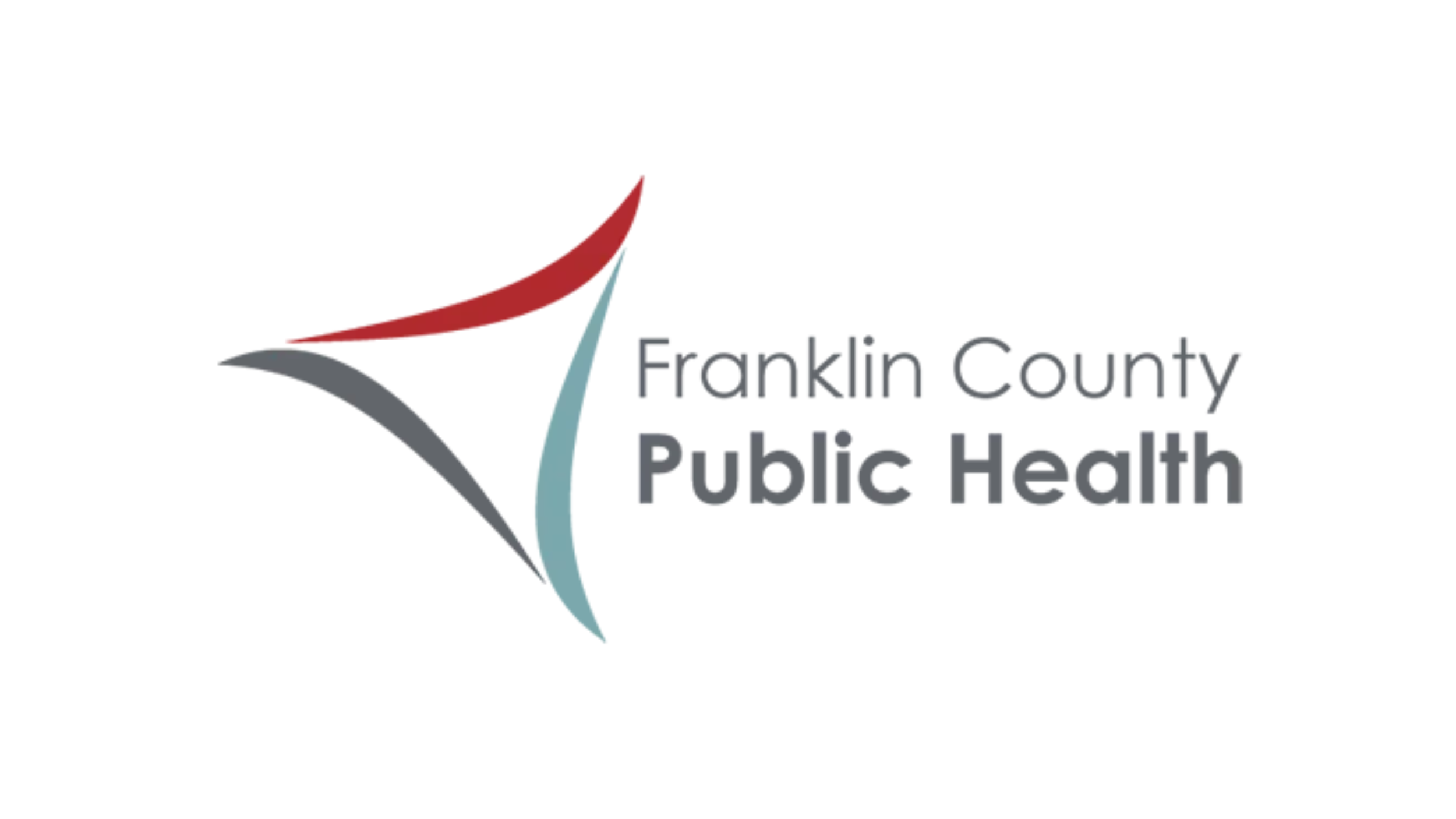 Franklin County Public Health logo with a stylized star in red, gray, and teal, and the text 'Franklin County Public Health'.