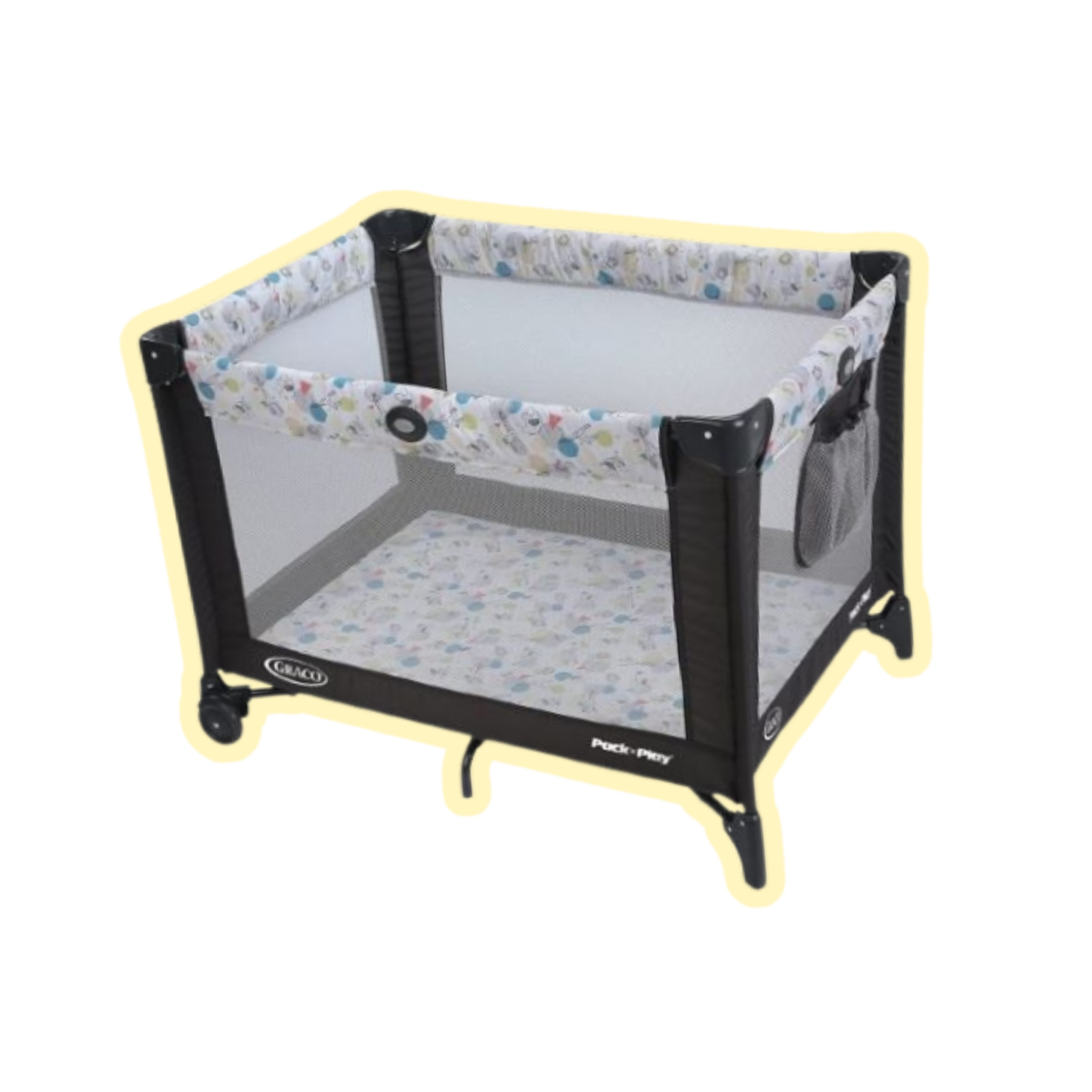 Photo of a Pack N Play crib