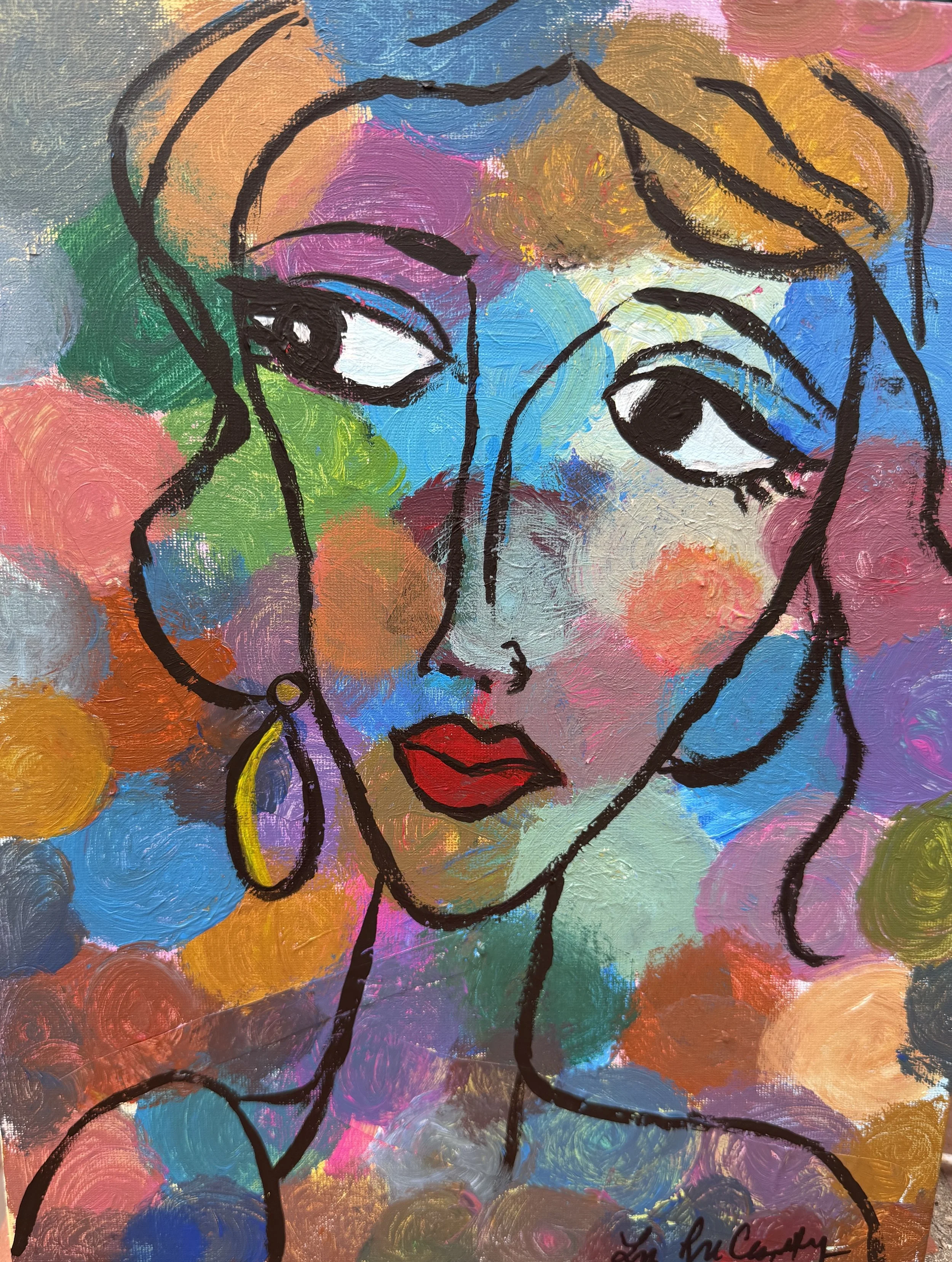 Second Thoughts 11x14 acrylic on canvas 