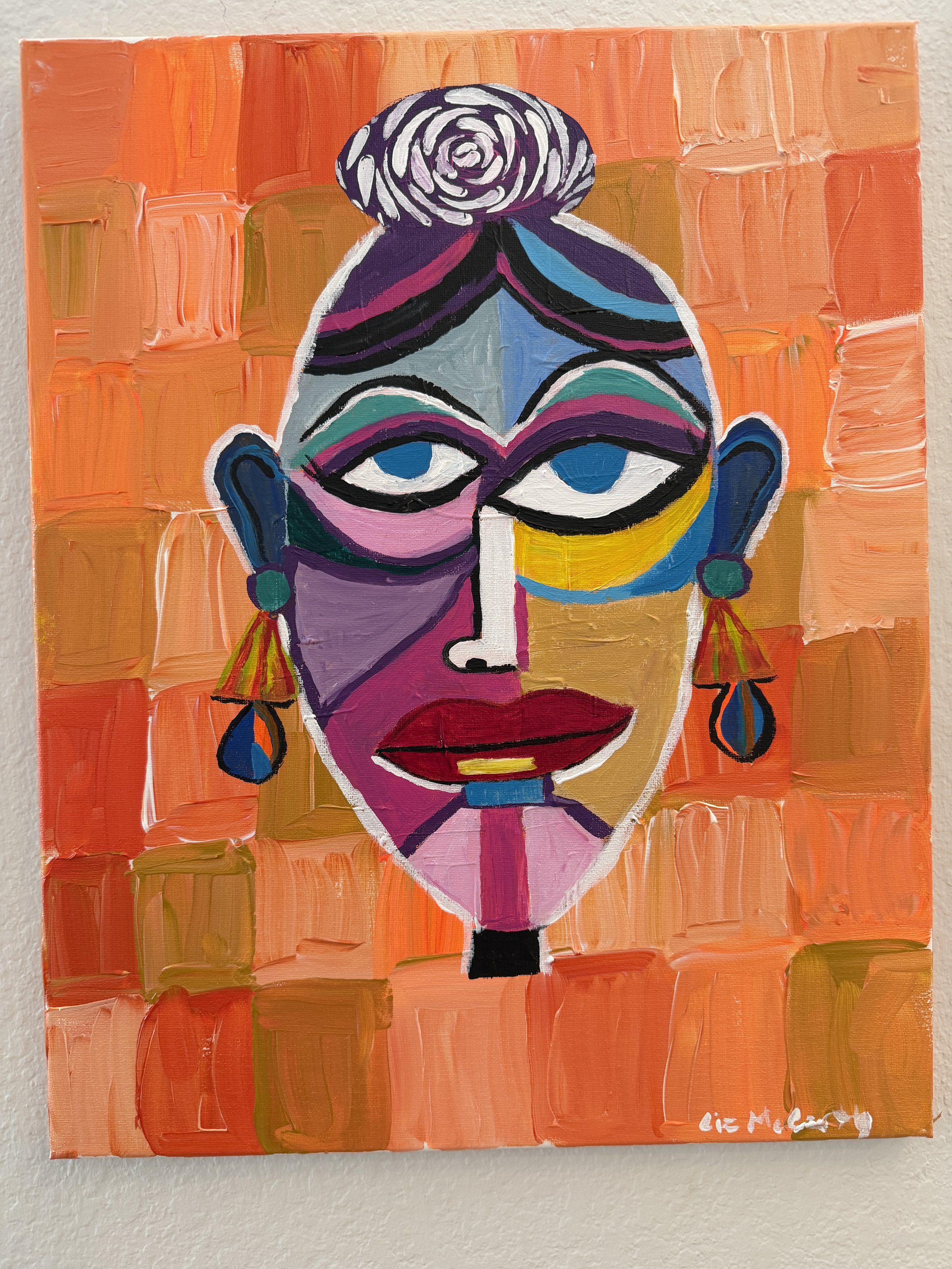 Unapologetic 16x20 acrylic on canvas