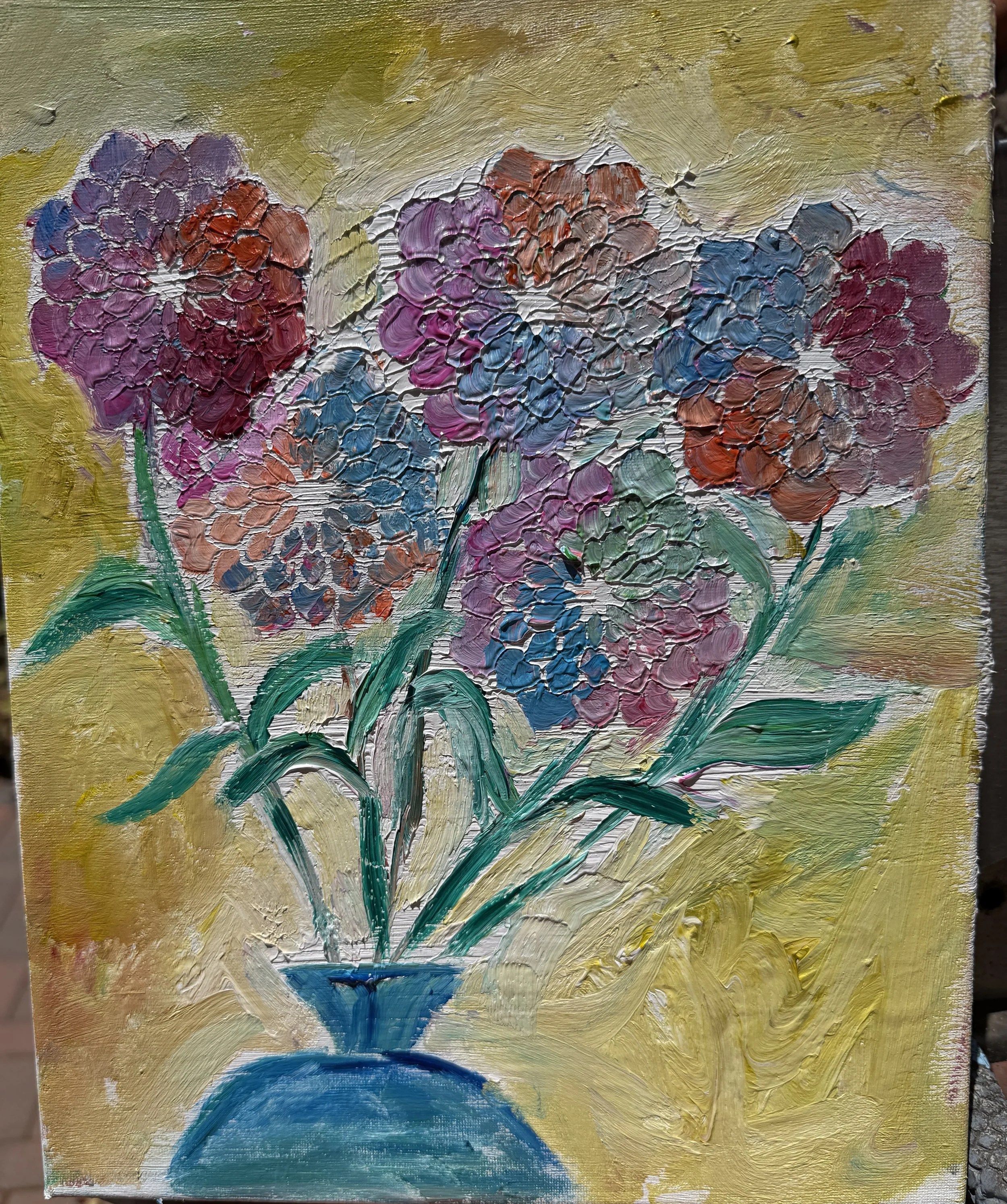 A Little Happiness 16x20 acrylic on canvas