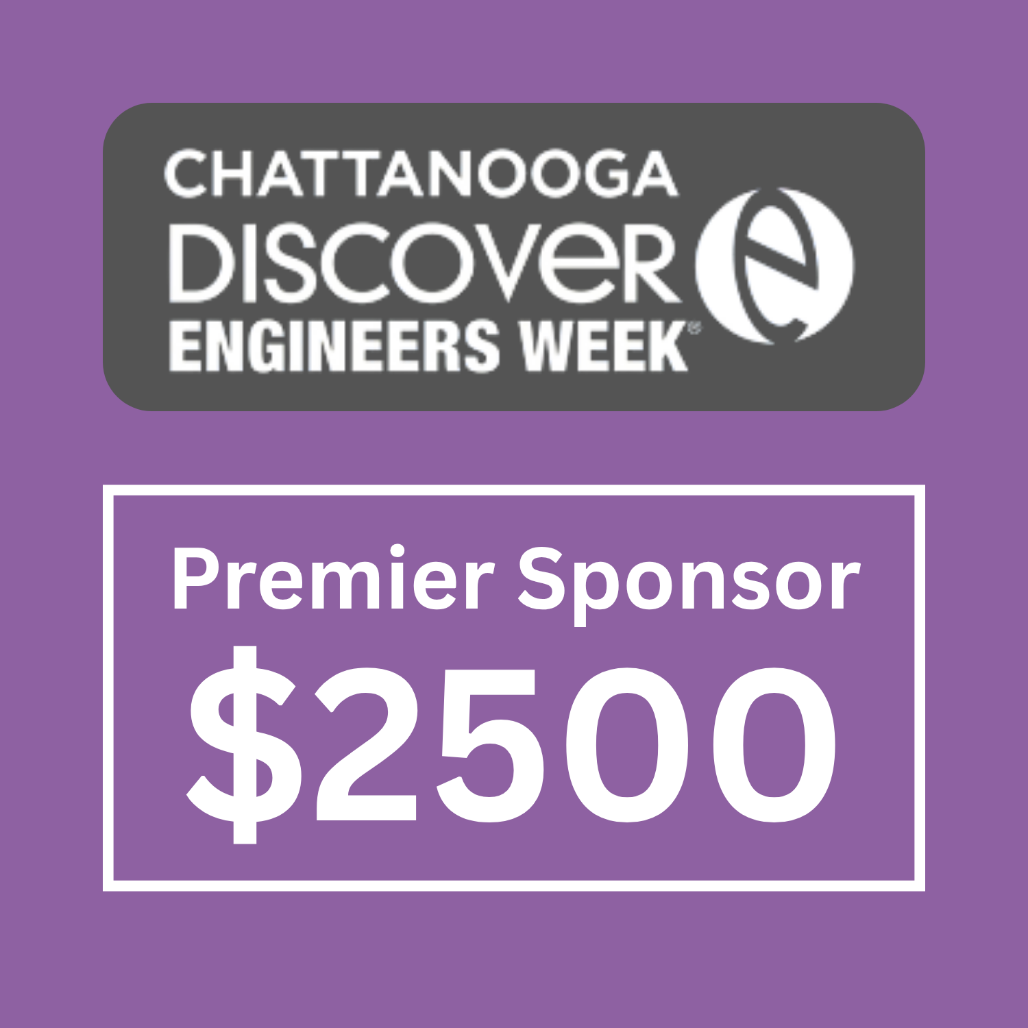 E-Week Premier Sponsor - $2,500