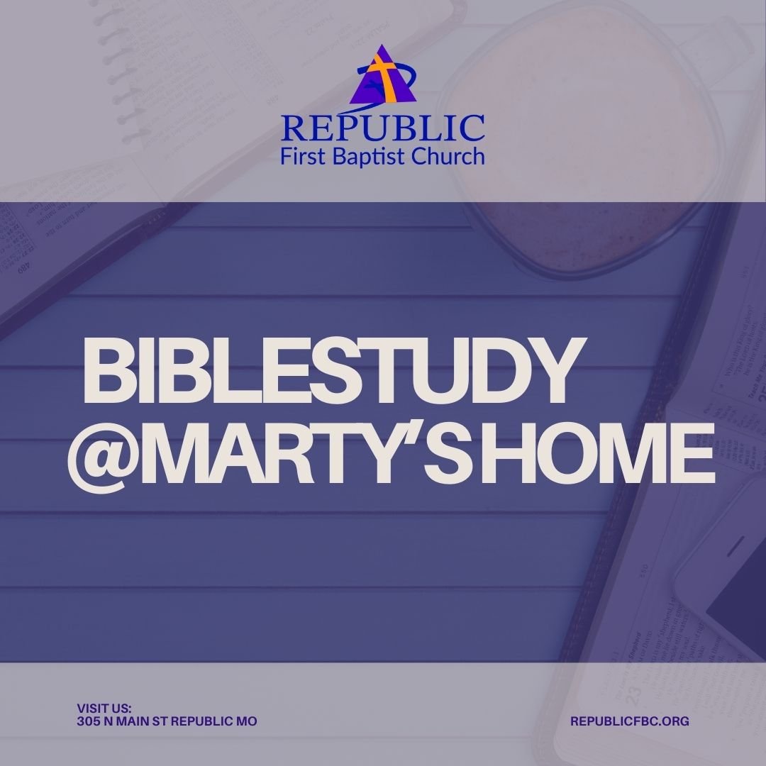 Bible Study @ Marty's Home