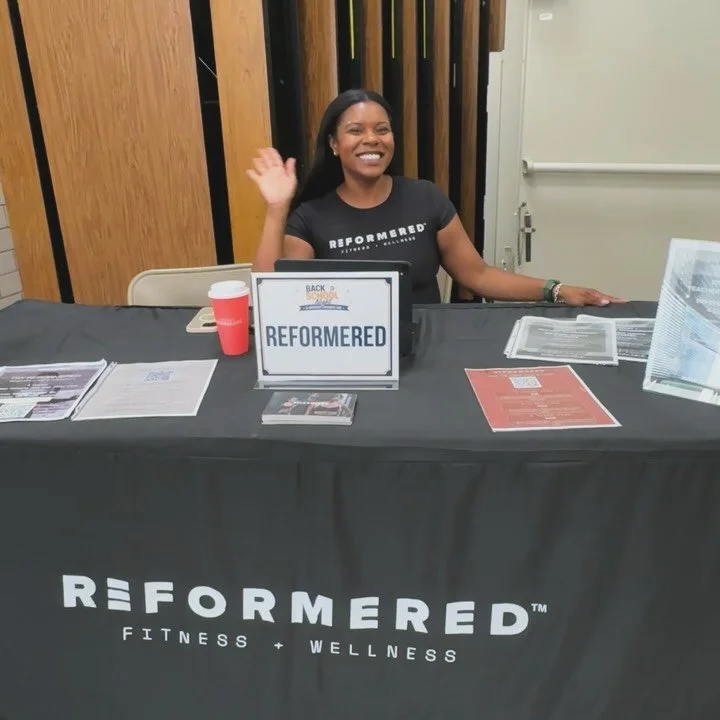 What an honor to share @reformered at Montpellier Elementary&rsquo;s back-to-school night! There were so many fun activities for the kids, and I loved reminding parents to prioritize themselves, too. I even got to practice my karate chop! So much fun