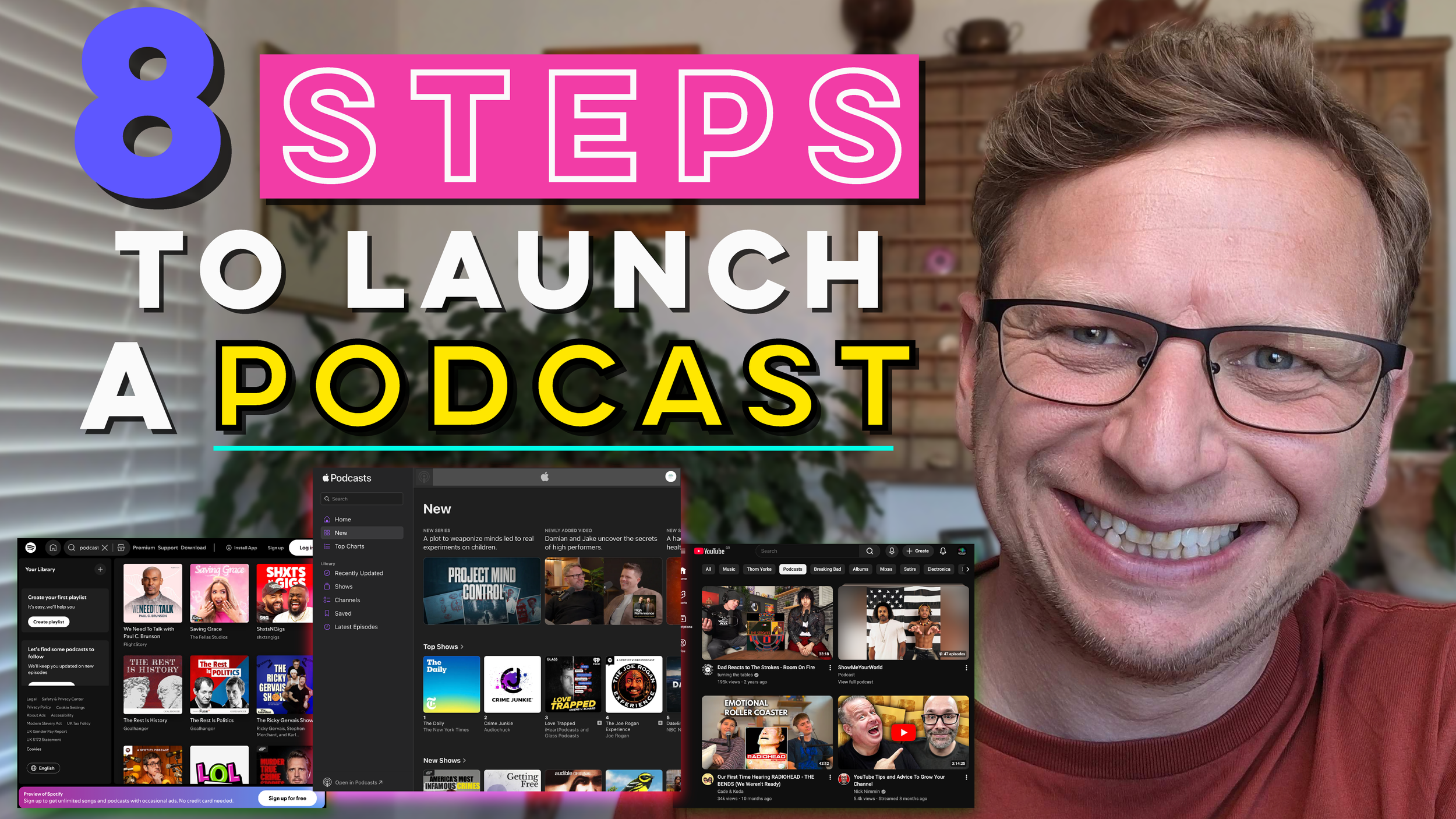 How to launch a podcast