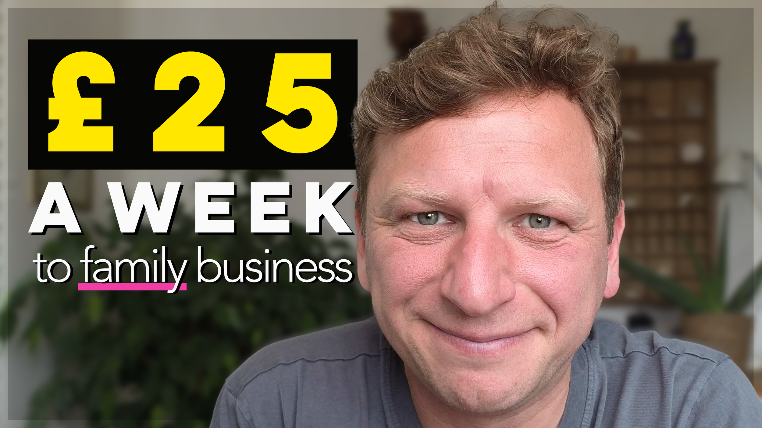 I started with £25 a week