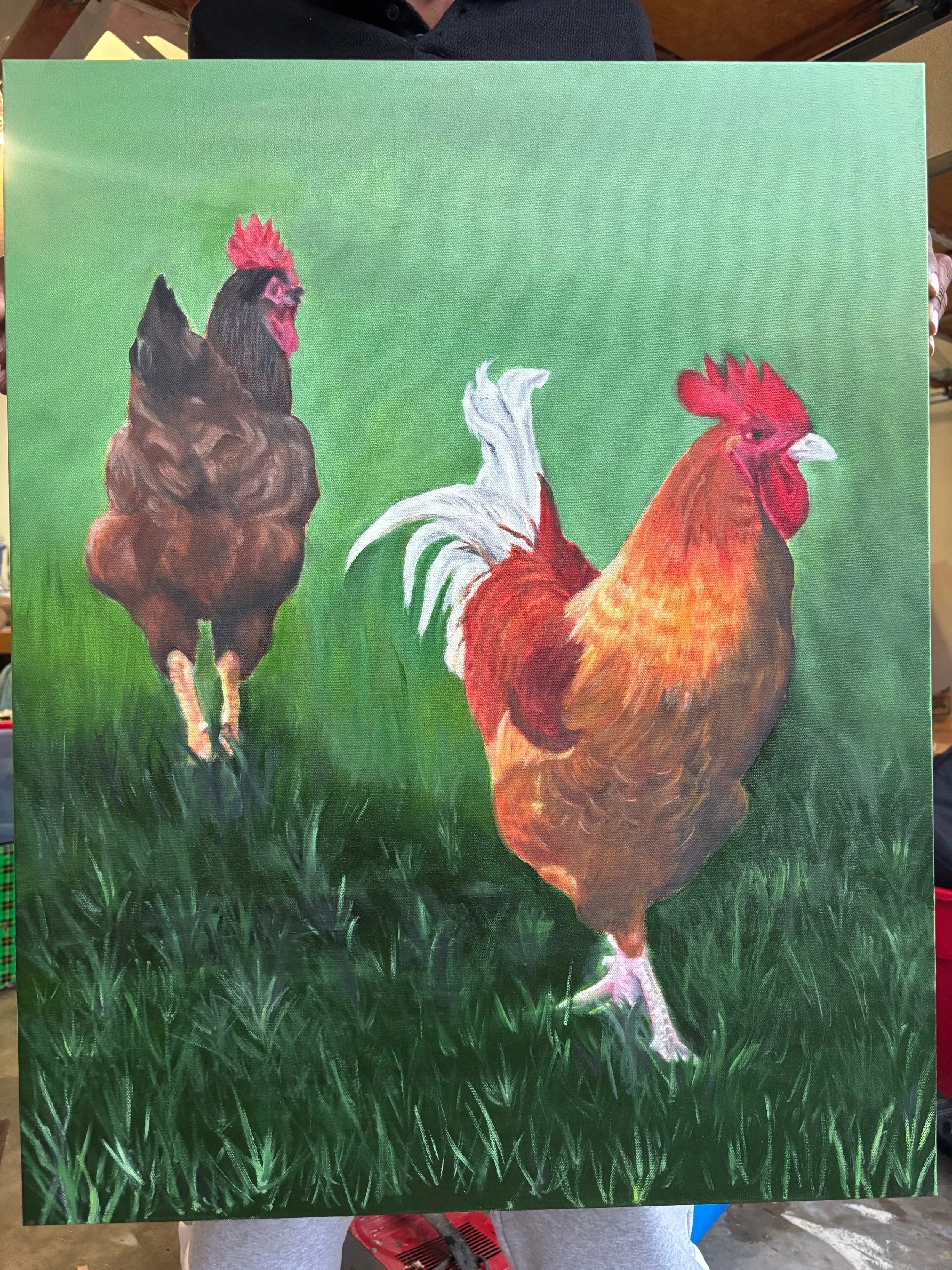 Cluck around and find out!