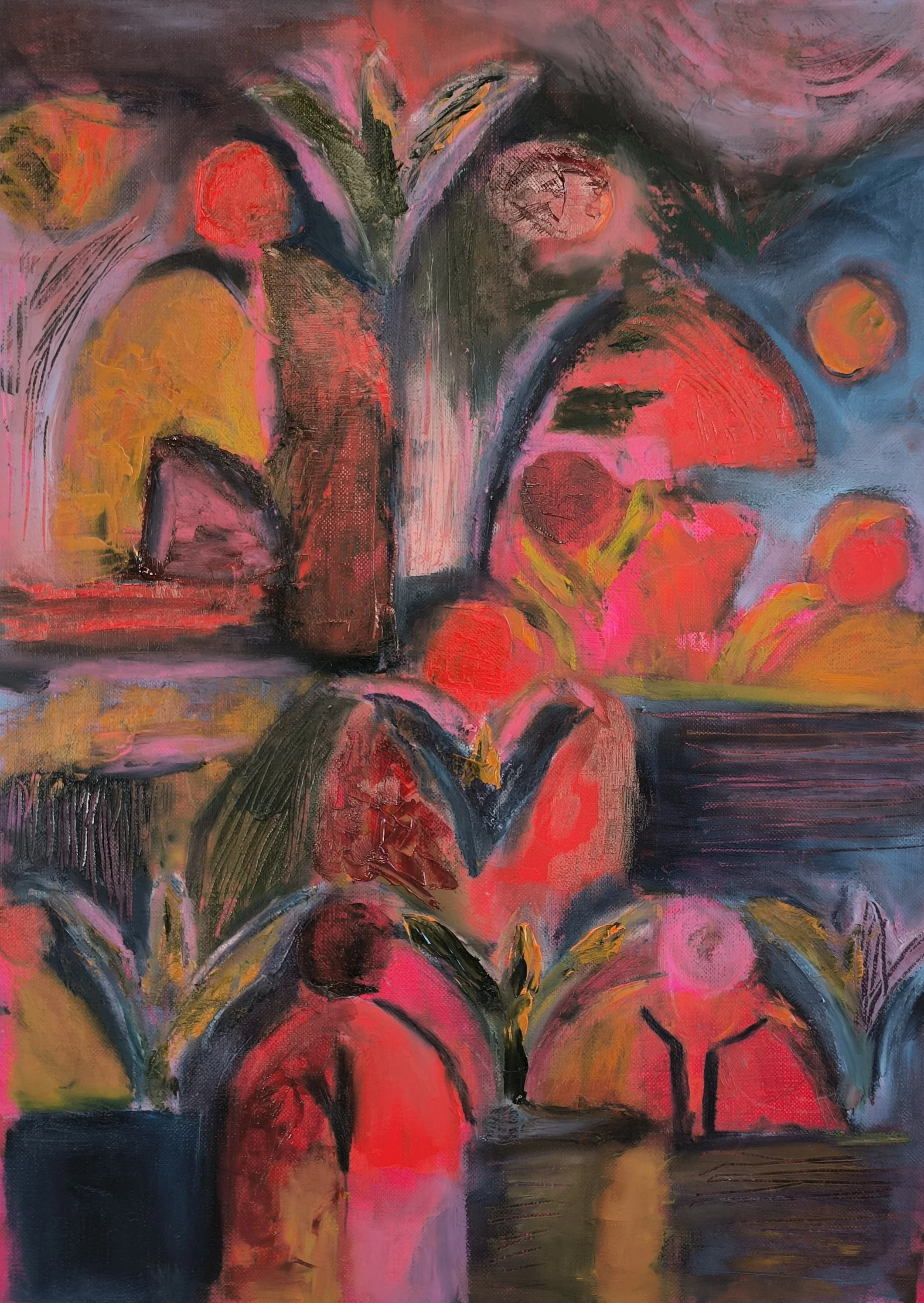 Study,  Oil on canvas, 37.5x27.5 cm