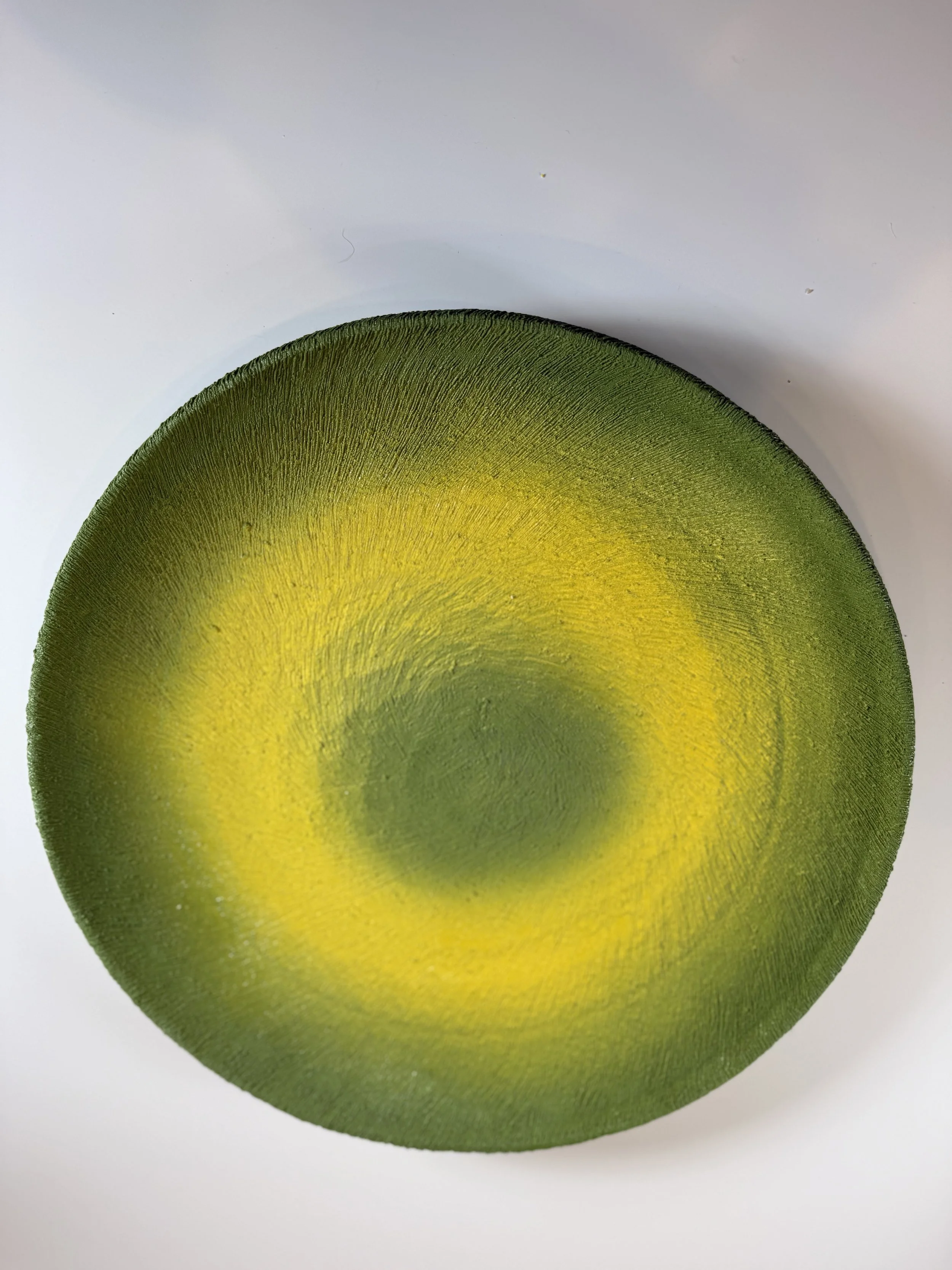 Green and Yellow Platter