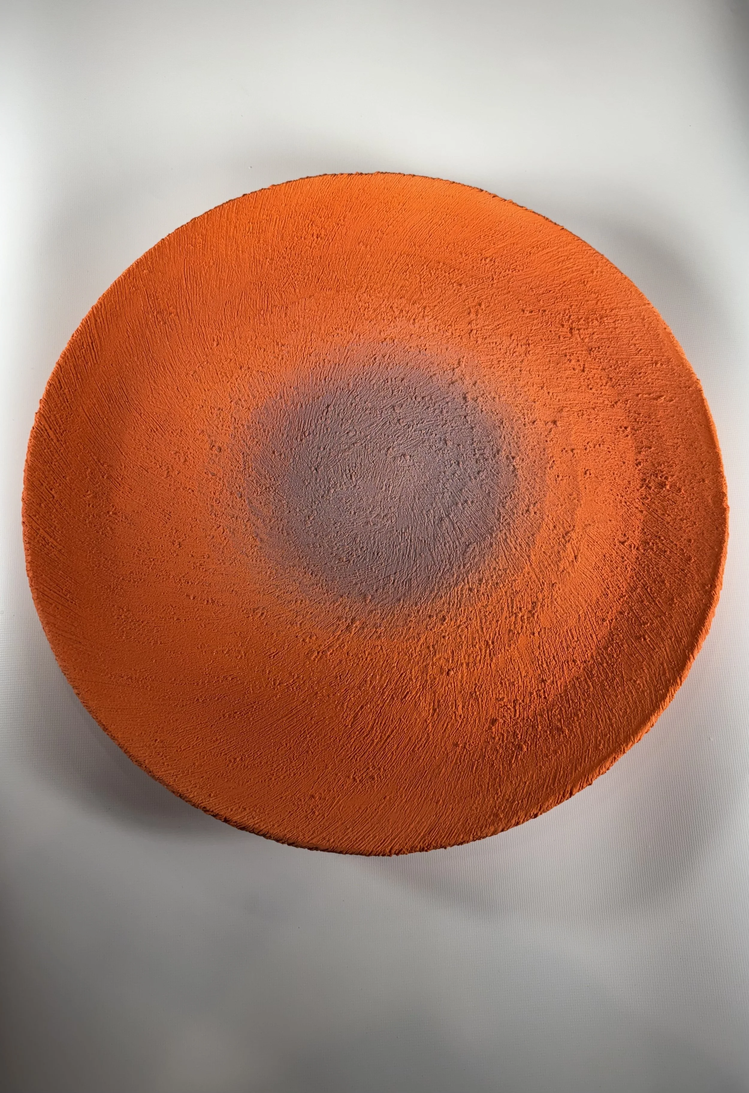 Orange and Violet Platter