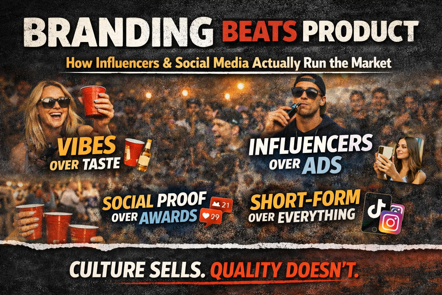 Branding Beats Product, Social Media Runs the game