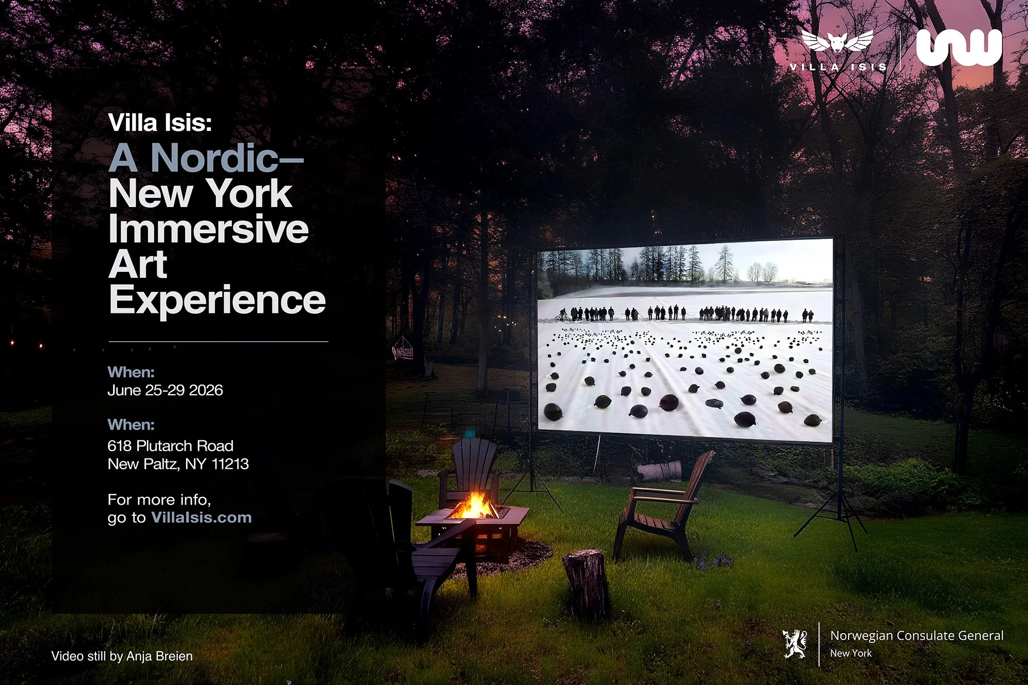 Villa Isis: A Nordic-New York Immersive Art Experience