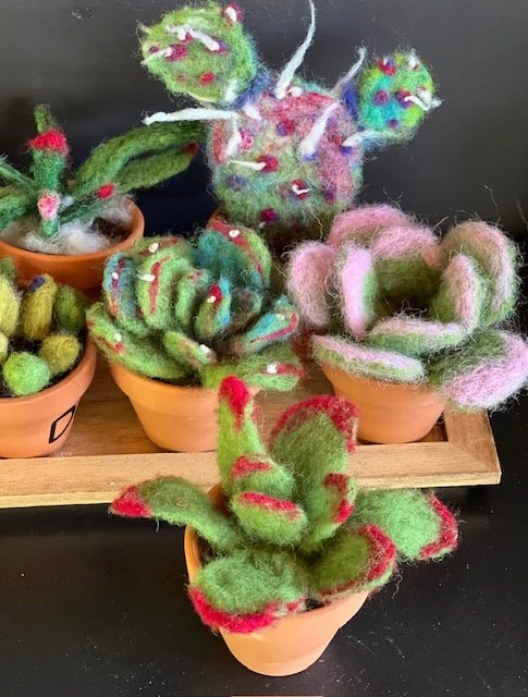 Felting Succulents