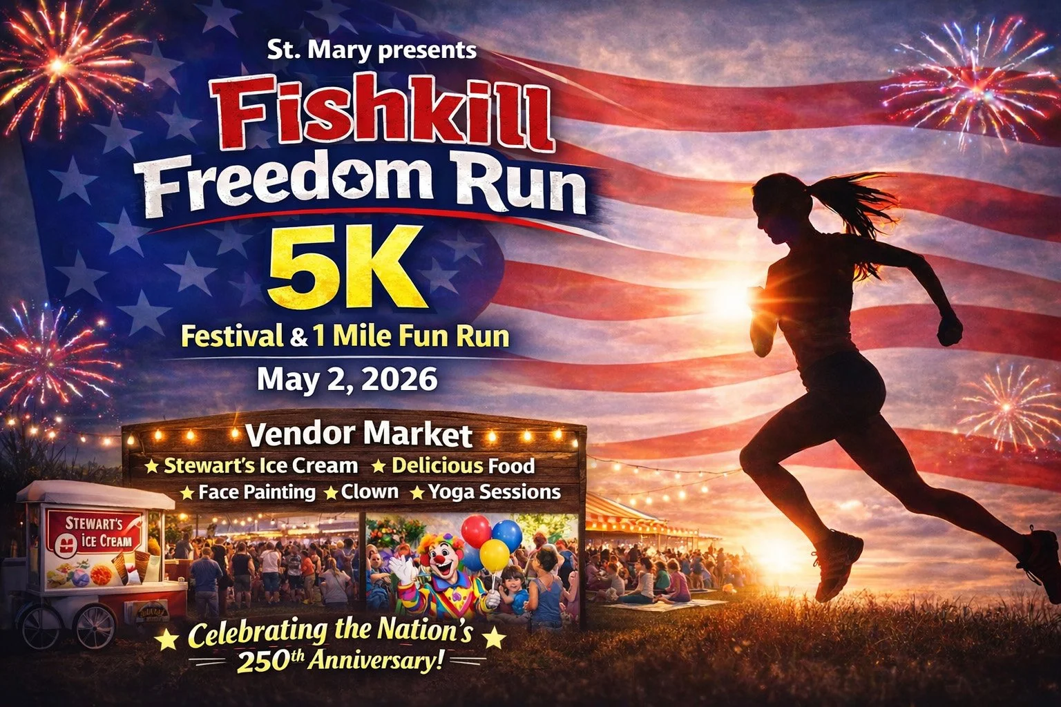 Fishkill Freedom Run 5K Festival &amp; 1 Mile Fun Run