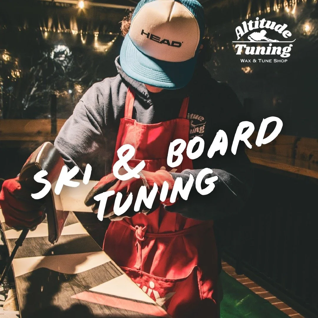 It's tune season and we've got big news! We're partnering with @altitudetuning to keep your edges sharp and your wax fresh with pick-up and drop-off at Local Noon all winter long. 

POP-UP: Sunday Nov 9th from 10-3 
Come say hi, tune up and check out