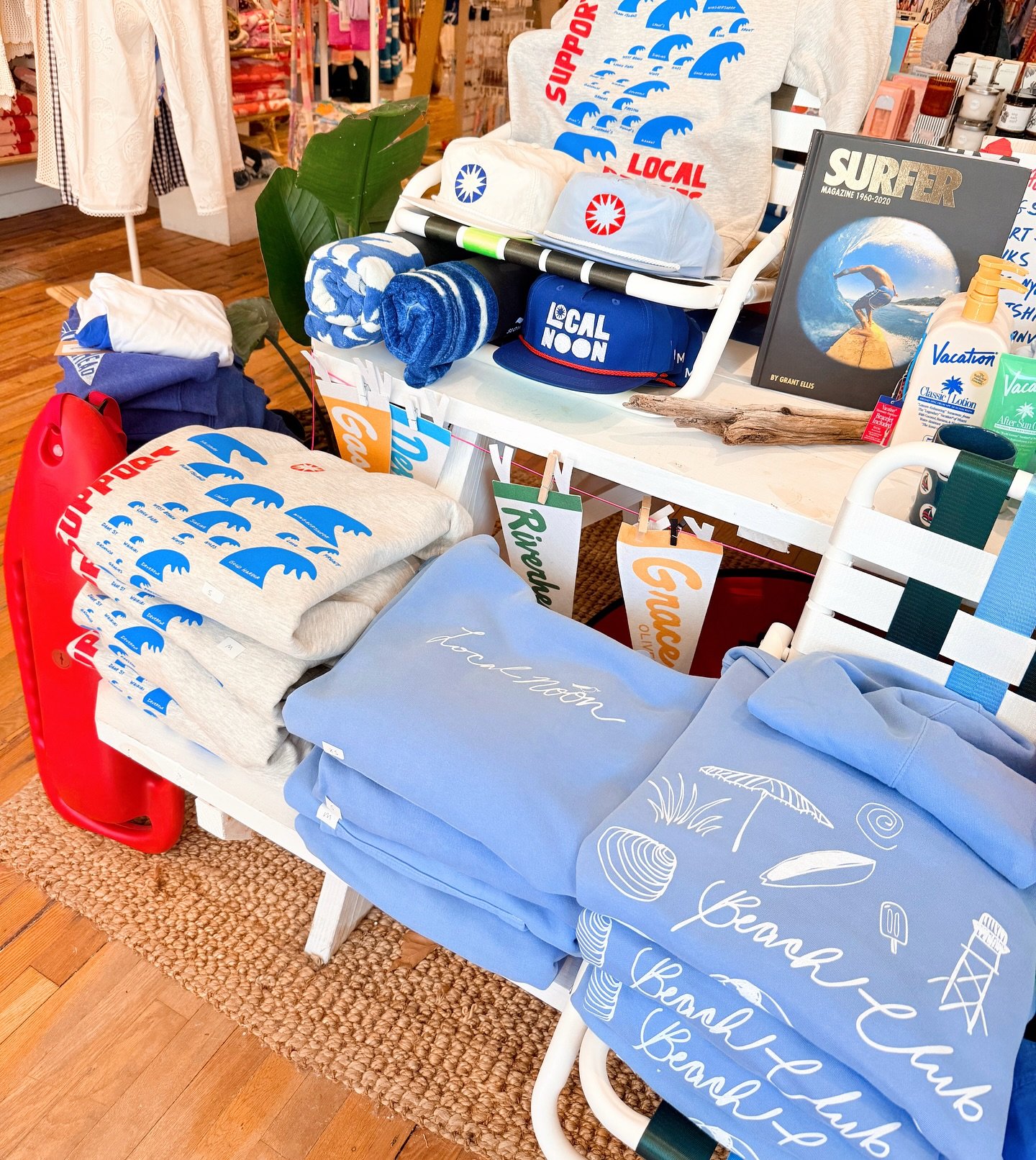 It&rsquo;s new sweatshirt day in the shop! This season, we&rsquo;re here to remind you to protect &amp; support what we love: our beautiful #northshore beaches. Join the Local Noon beach club. ✌🏽 🌊

Thanks to @luckyhousemfg for crushing it once aga