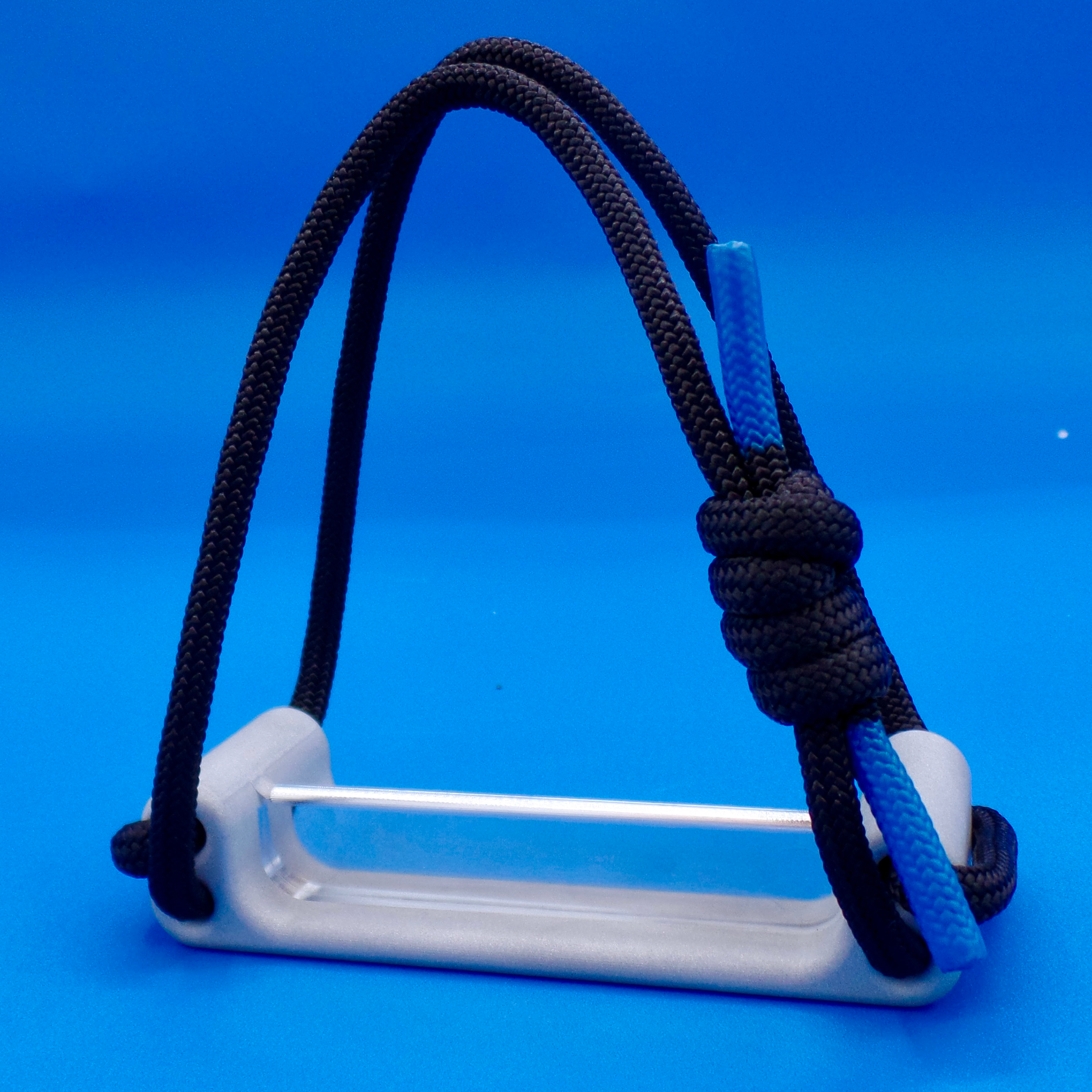 Full product shot of the 12:8 block on a blue background.