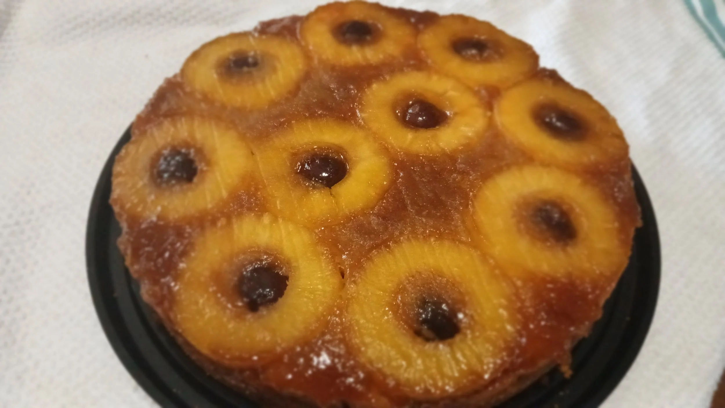 10 inch Gluten Free Vegan Pineapple Upside Down Cake