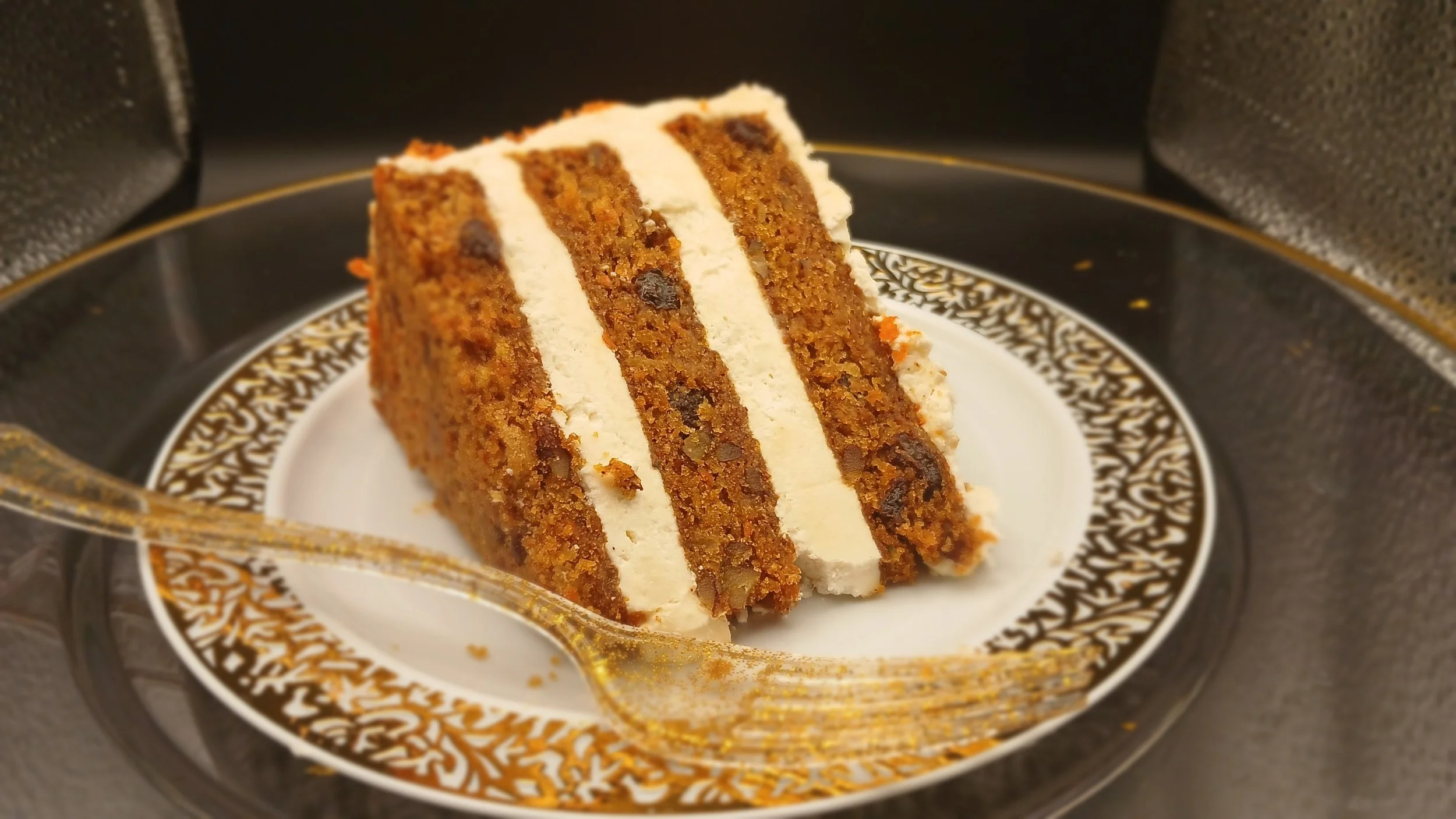 9 inch 3 Layer Gluten-Free Vegan Carrot Cake