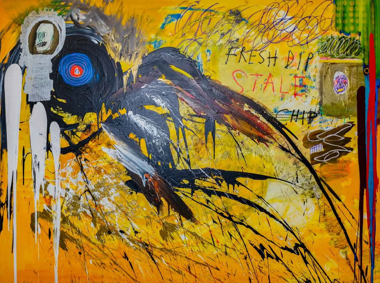 Fresh Dip Stale Chip [72in x 96in]