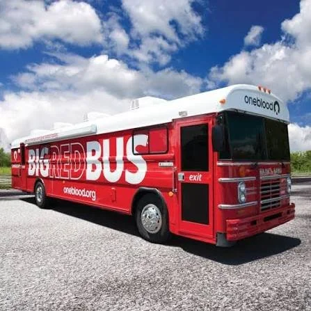 Blood Drive: Big Red Bus by One Blood