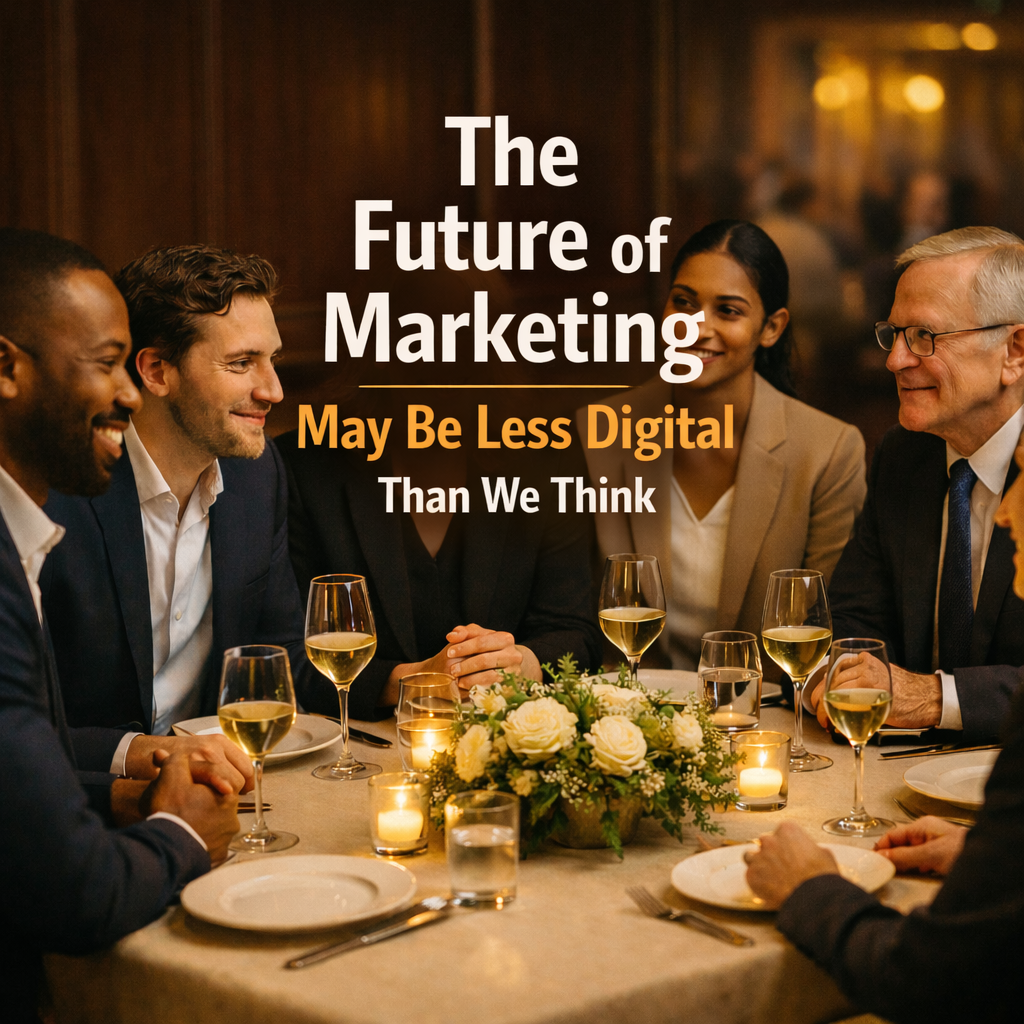 The Future of Marketing May Be Less Digital Than We Think