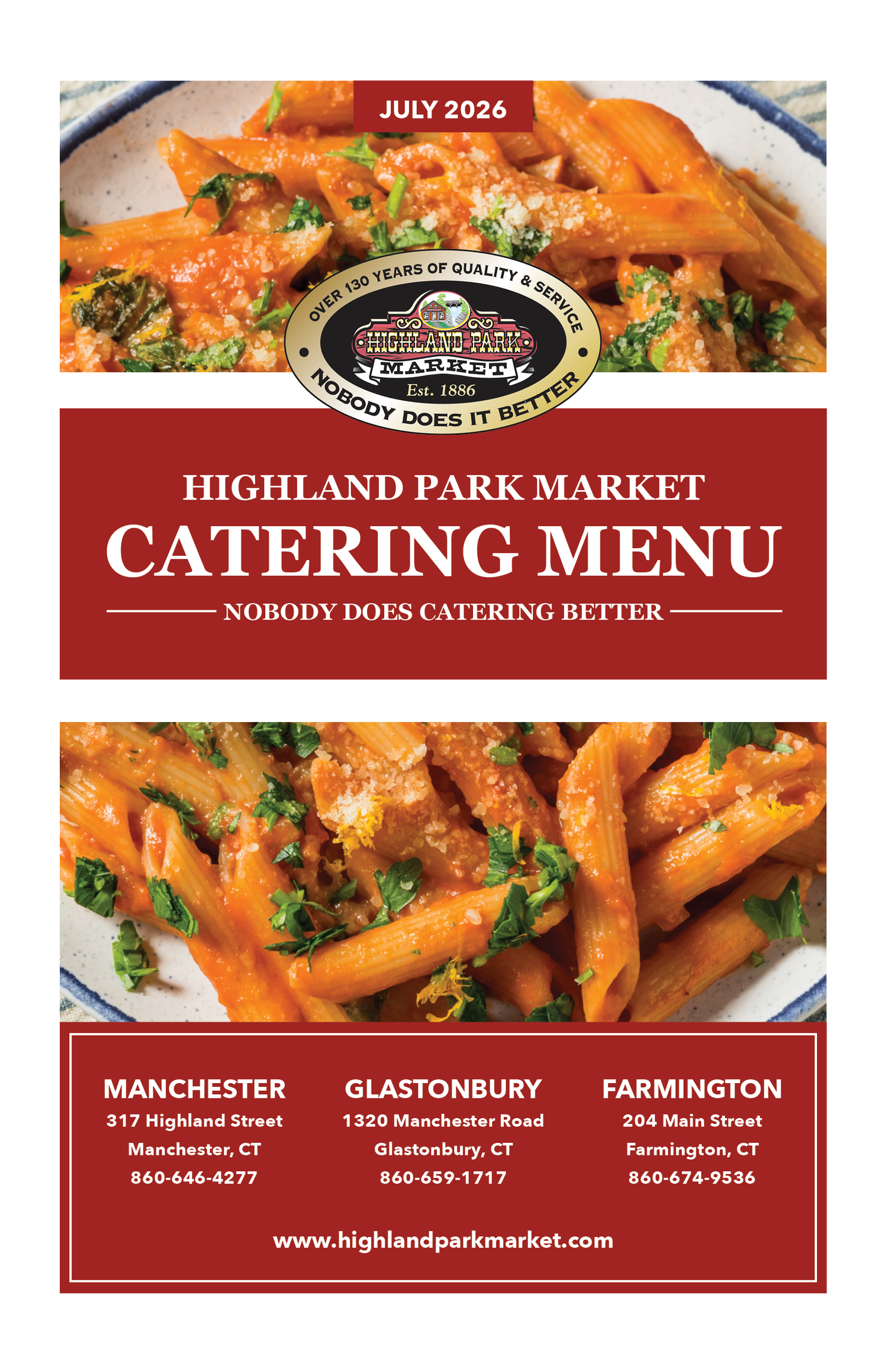 Menus — Highland Park Market