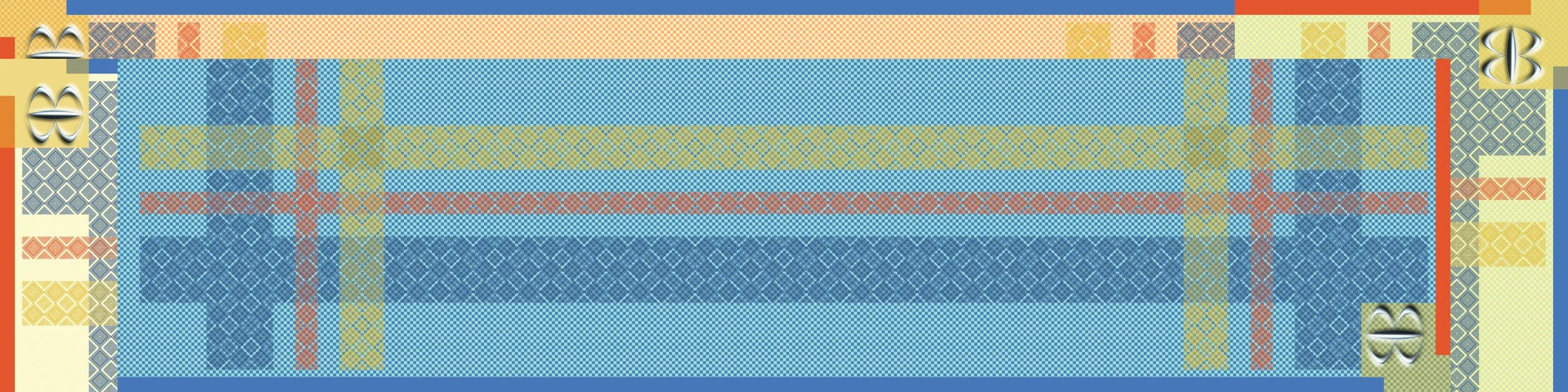 sciarpa nella classica fantasia  geometrica tartan disponibile in filati naturalitartan